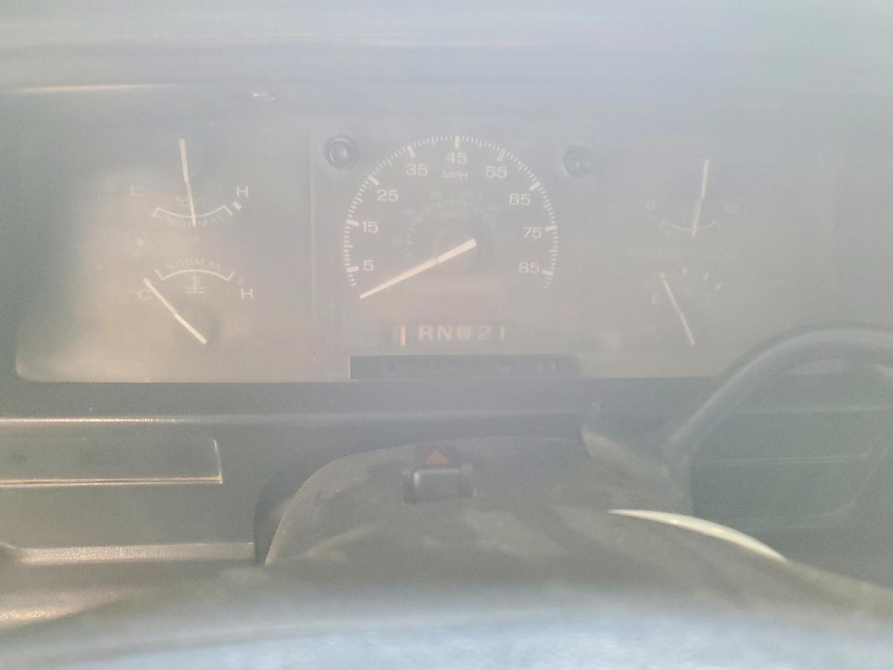 1995 Ford Econoline Cargo E-15 Blue vin: 1FBJS31H7SHC15064