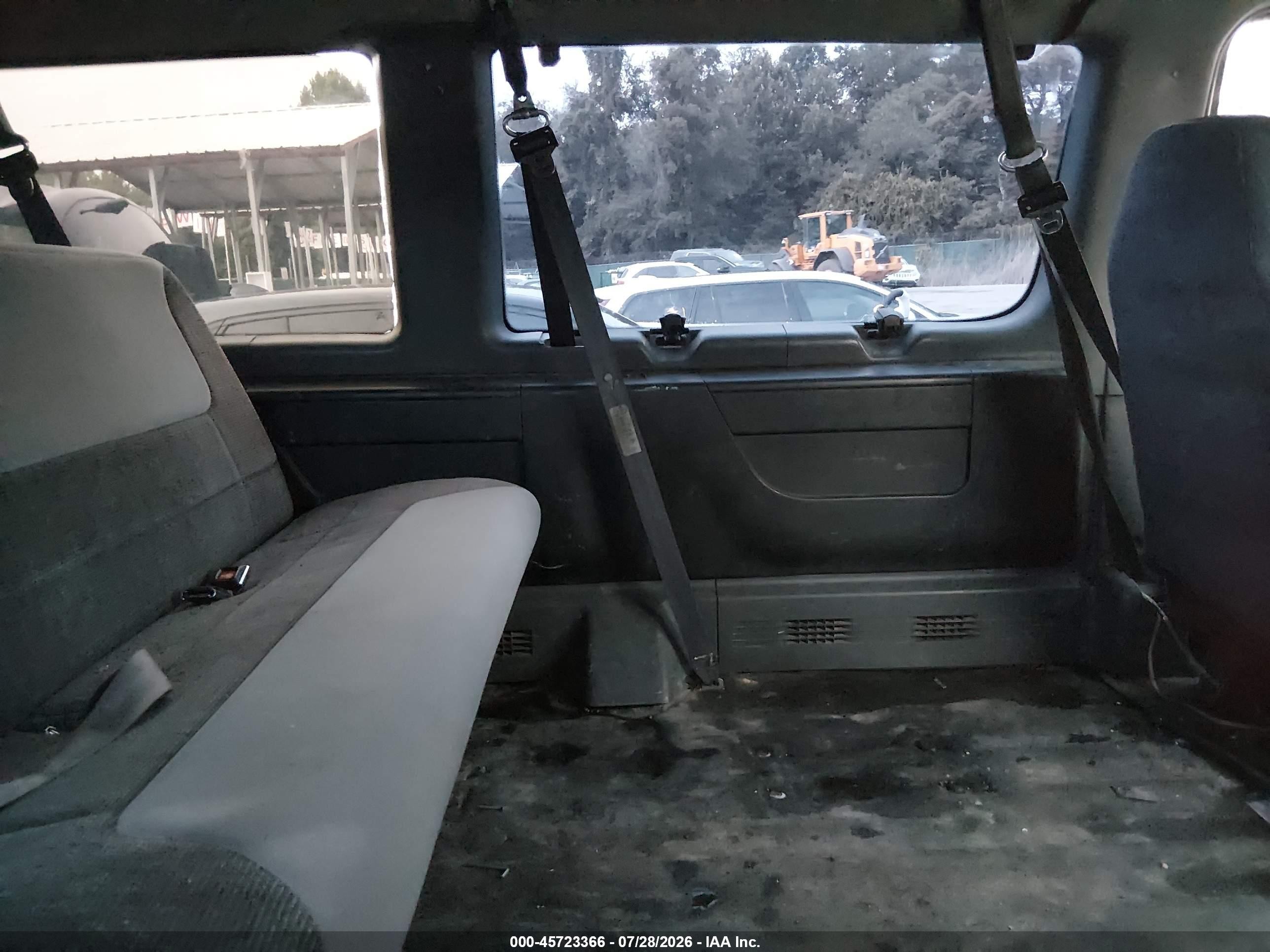 1996 Ford Econoline E350 Super Duty White vin: 1FBJS31H7THA97468