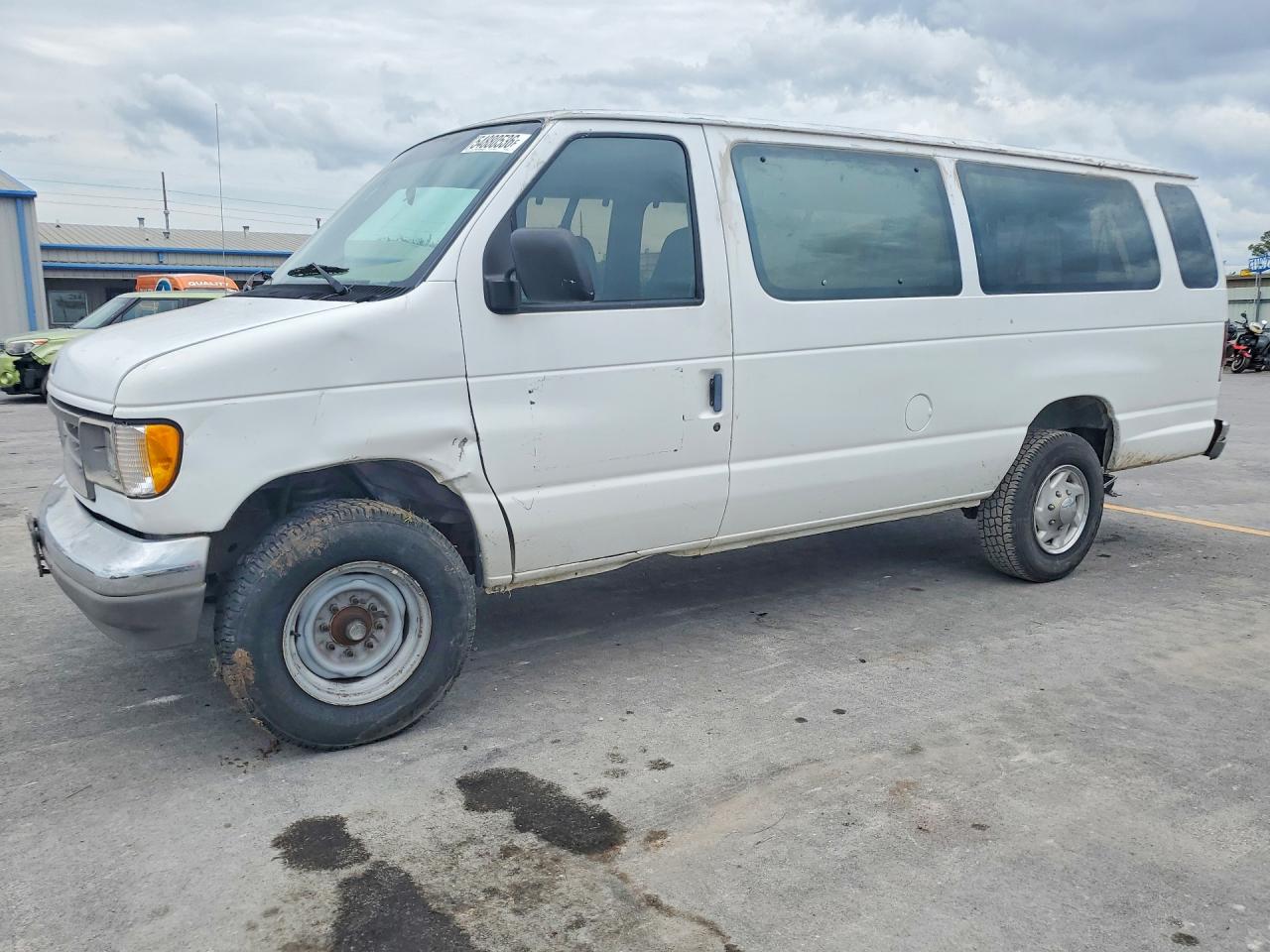 1995 Ford Econoline E350 Super Duty White vin: 1FBJS31H8SHA40985