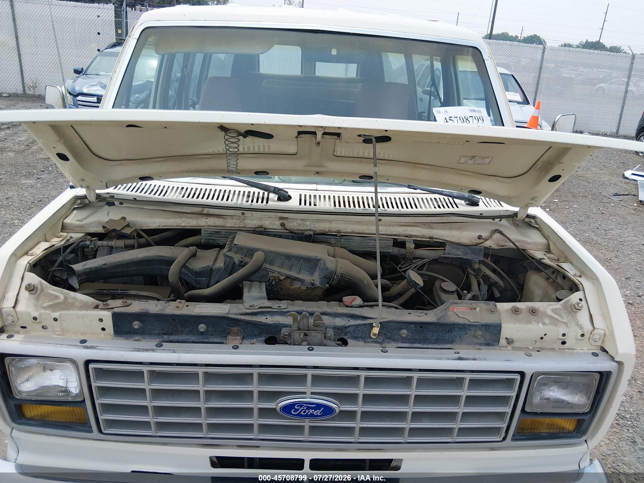 1989 Ford Econoline E350 Super Duty Brown vin: 1FBJS31HXKHB78270