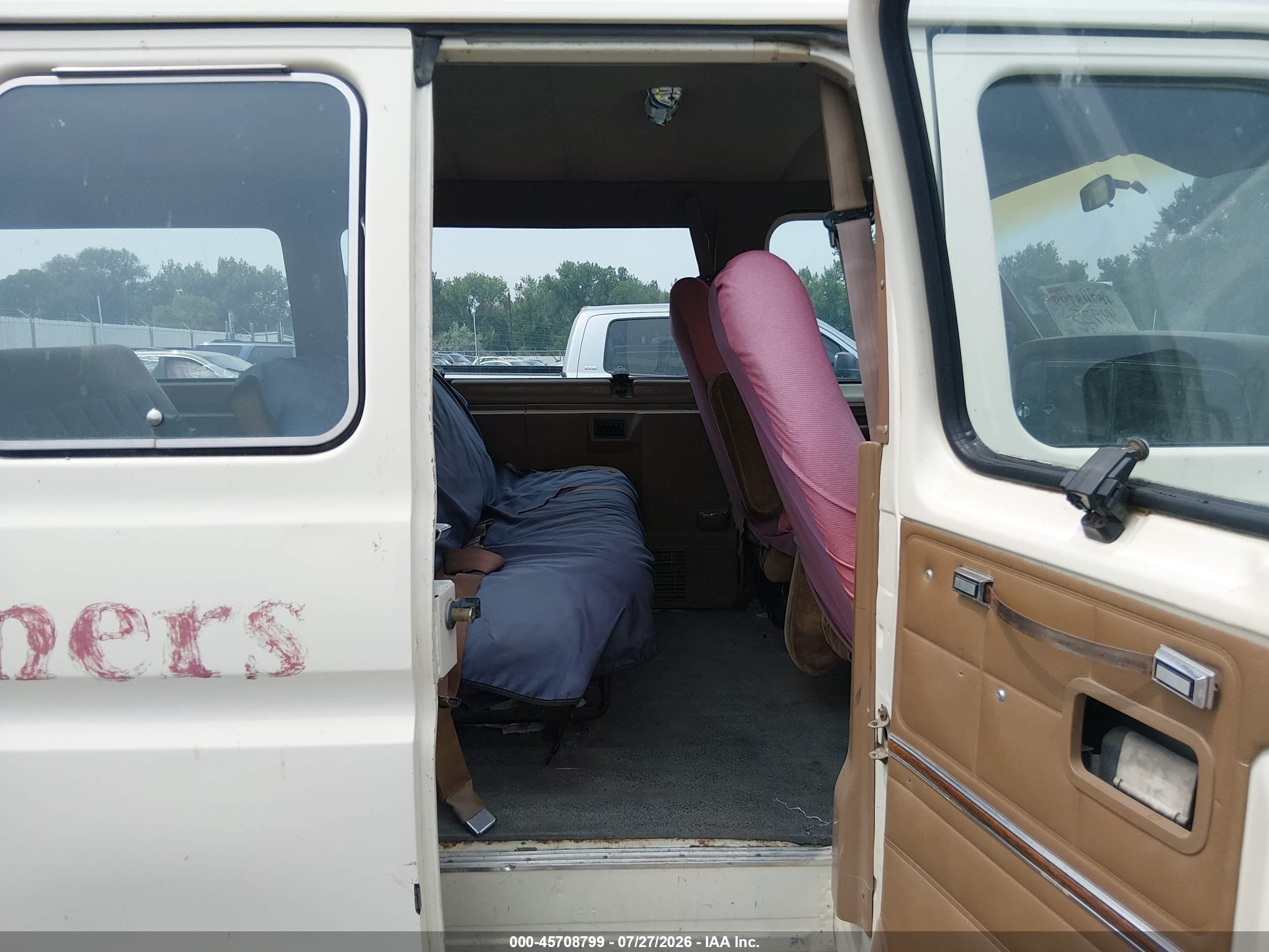 1989 Ford Econoline E350 Super Duty Brown vin: 1FBJS31HXKHB78270