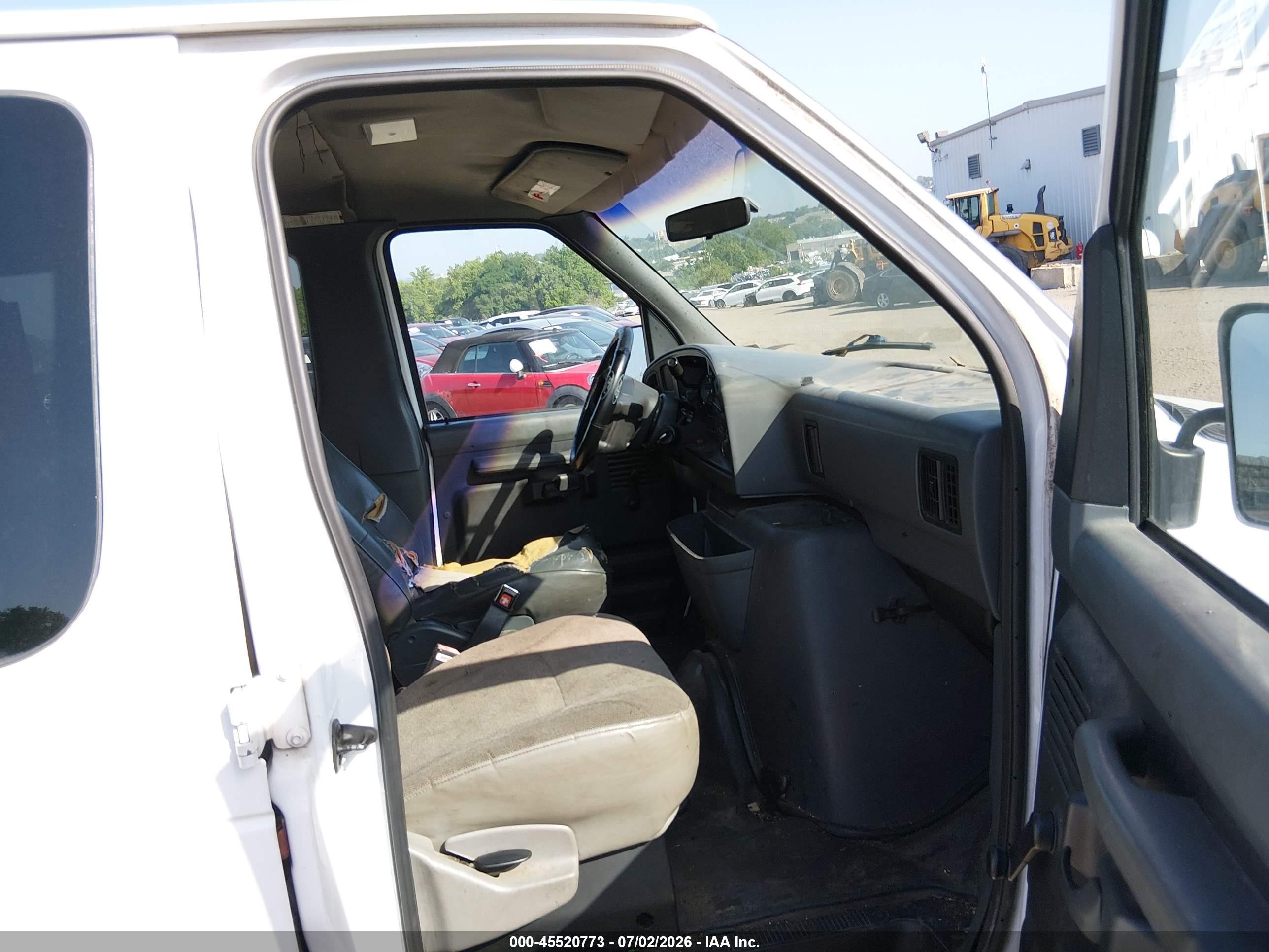 1996 Ford Econoline E350 Super Duty White vin: 1FBJS31Y8THB00779