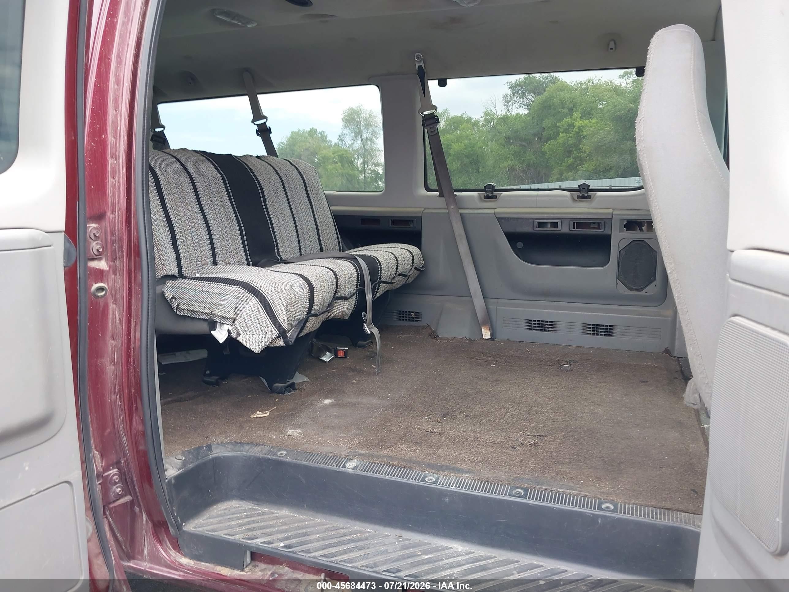 2007 Ford E-350 Super Duty Xl/xlt Red vin: 1FBNE31L07DB25928