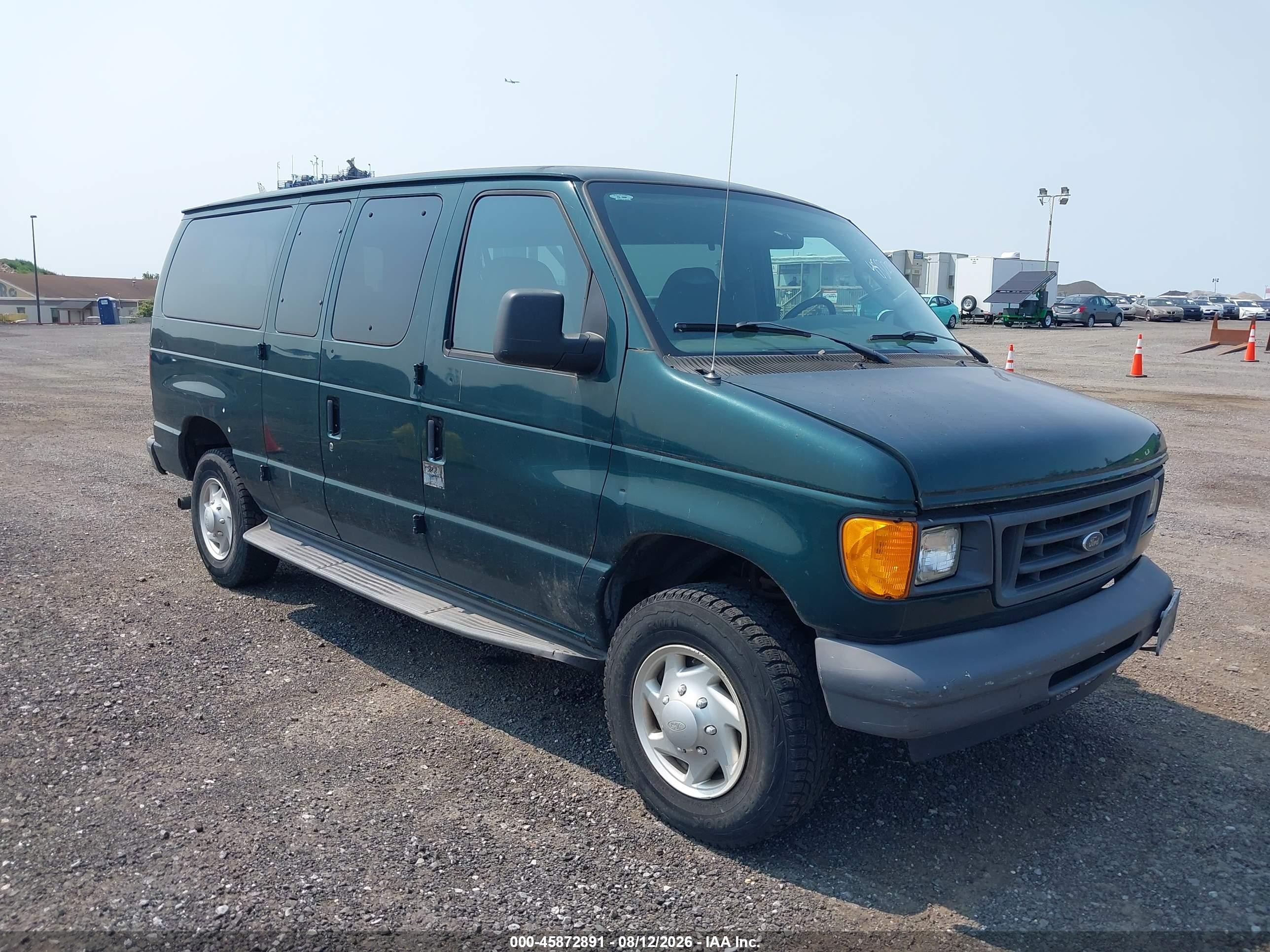2007 Ford E-350 Super Duty Xl/xlt Green vin: 1FBNE31L07DB44429