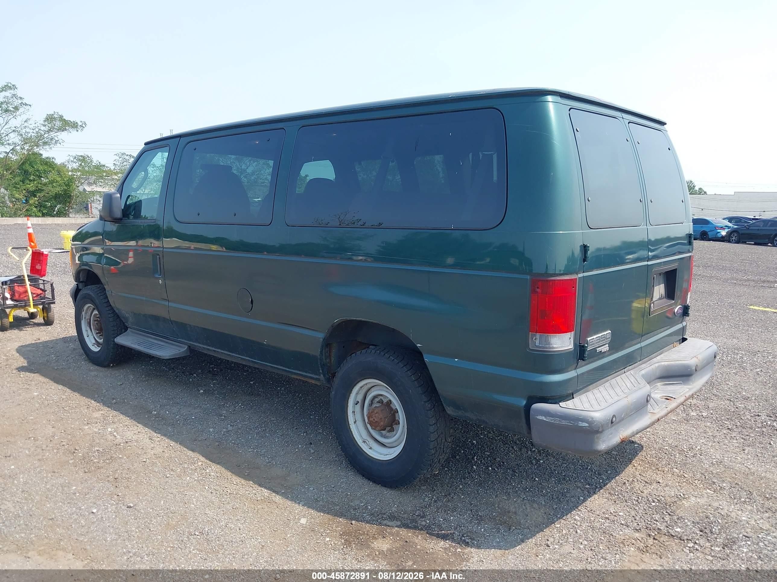 2007 Ford E-350 Super Duty Xl/xlt Green vin: 1FBNE31L07DB44429