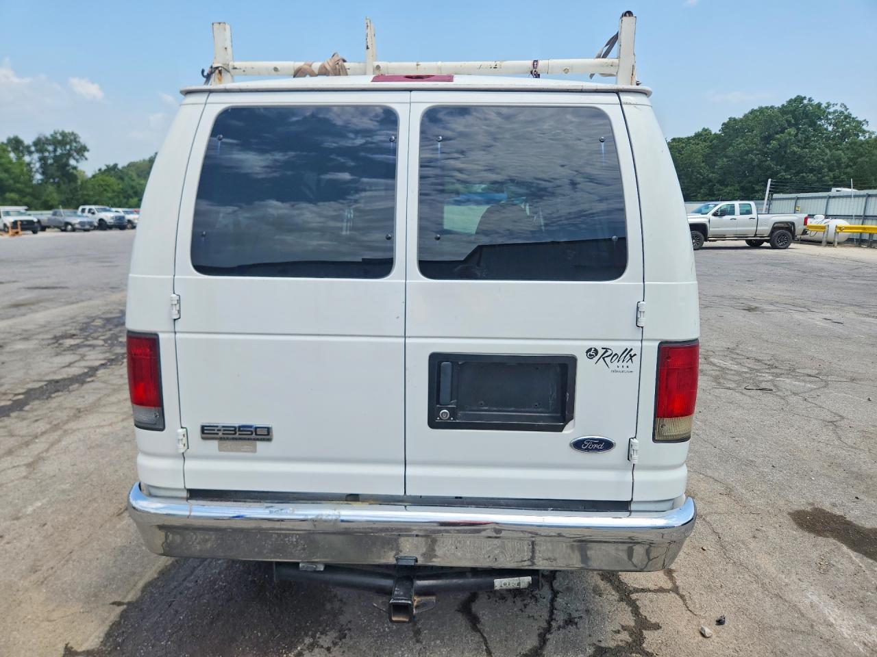 2006 Ford Econoline E350 Super Duty Wagon Белый vin: 1FBNE31L26DA04798