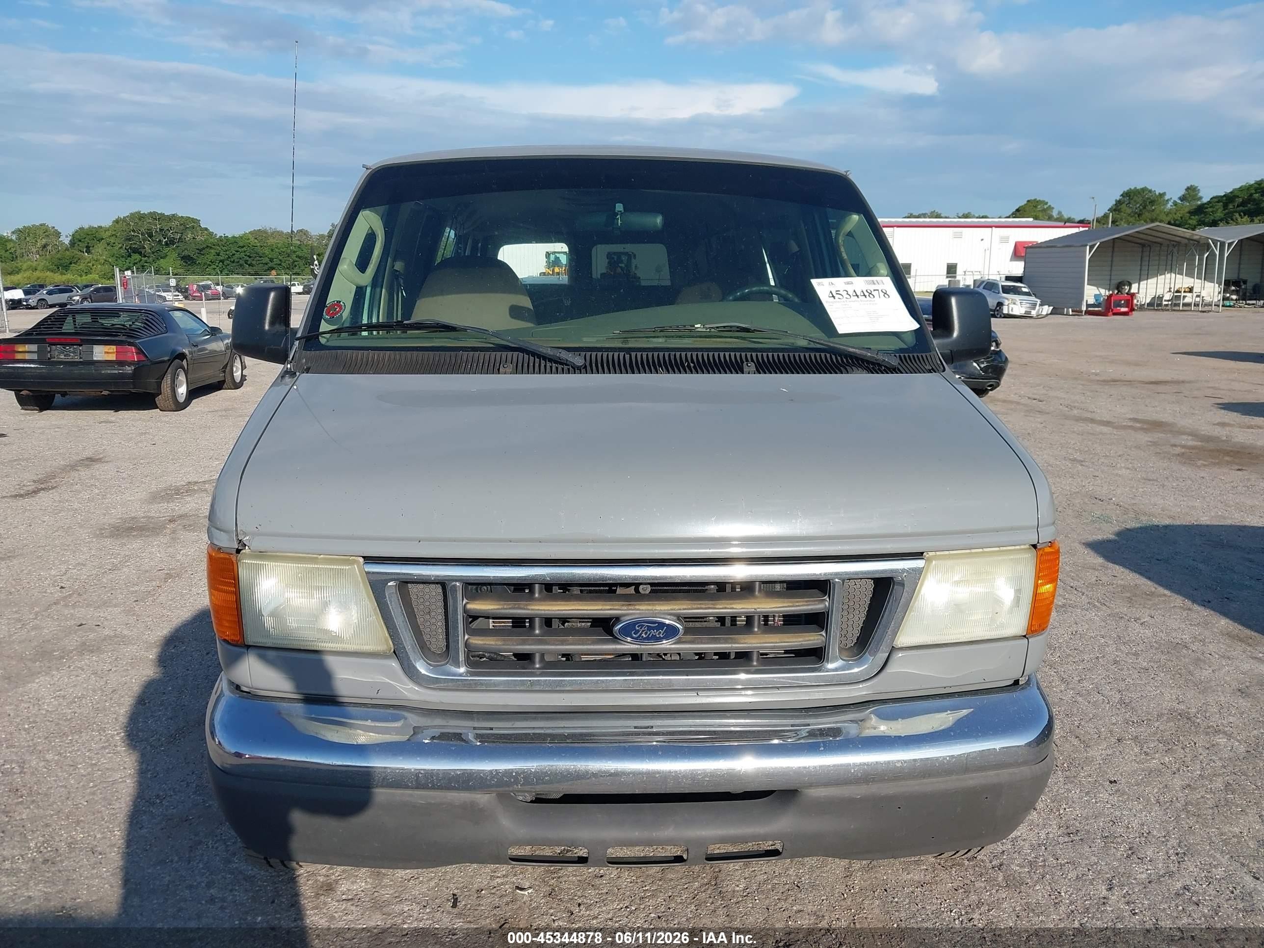 2006 Ford E-350 Super Duty Chateau/xl/xlt Gray vin: 1FBNE31L46DA51864