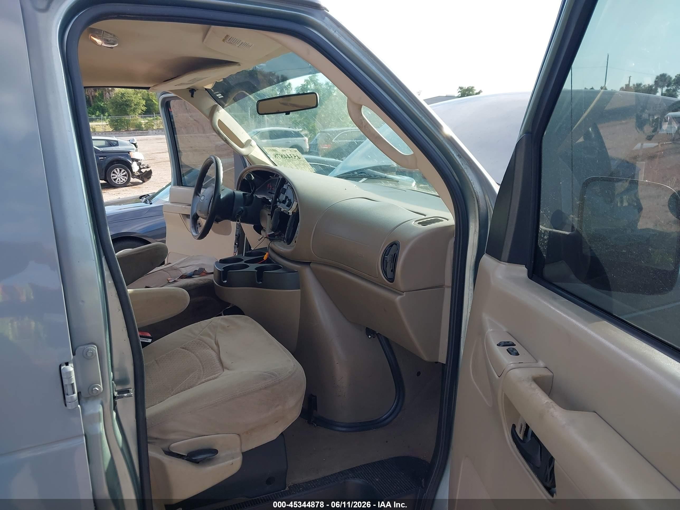 2006 Ford E-350 Super Duty Chateau/xl/xlt Gray vin: 1FBNE31L46DA51864