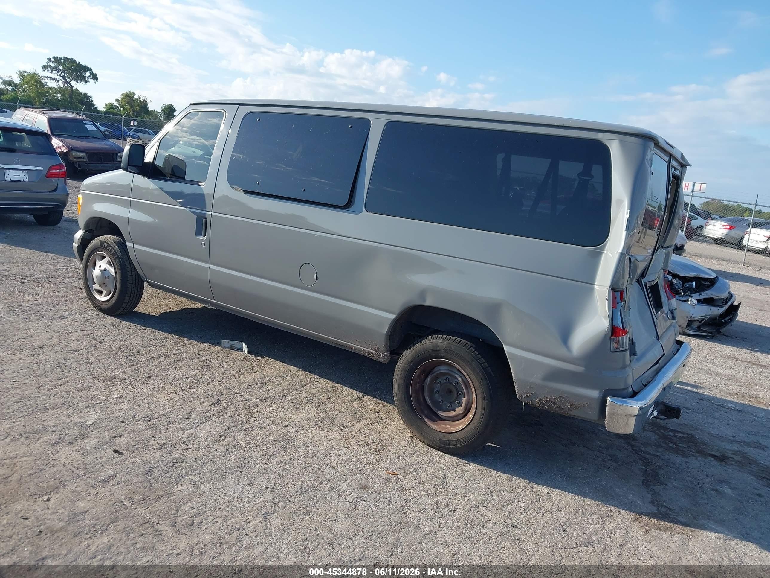 2006 Ford E-350 Super Duty Chateau/xl/xlt Gray vin: 1FBNE31L46DA51864