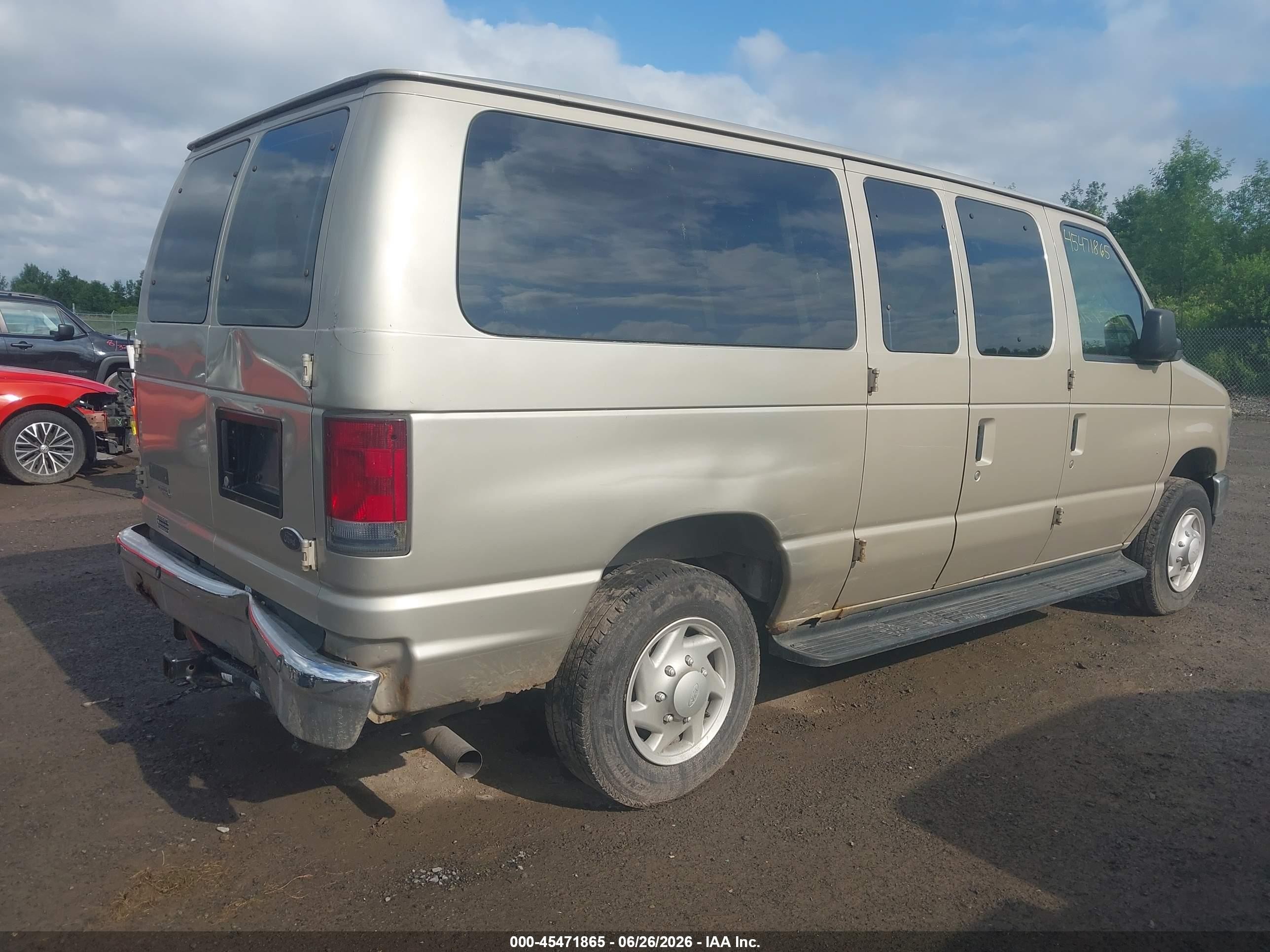 2008 Ford E-350 Super Duty Xl/xlt Tan vin: 1FBNE31L48DB39655