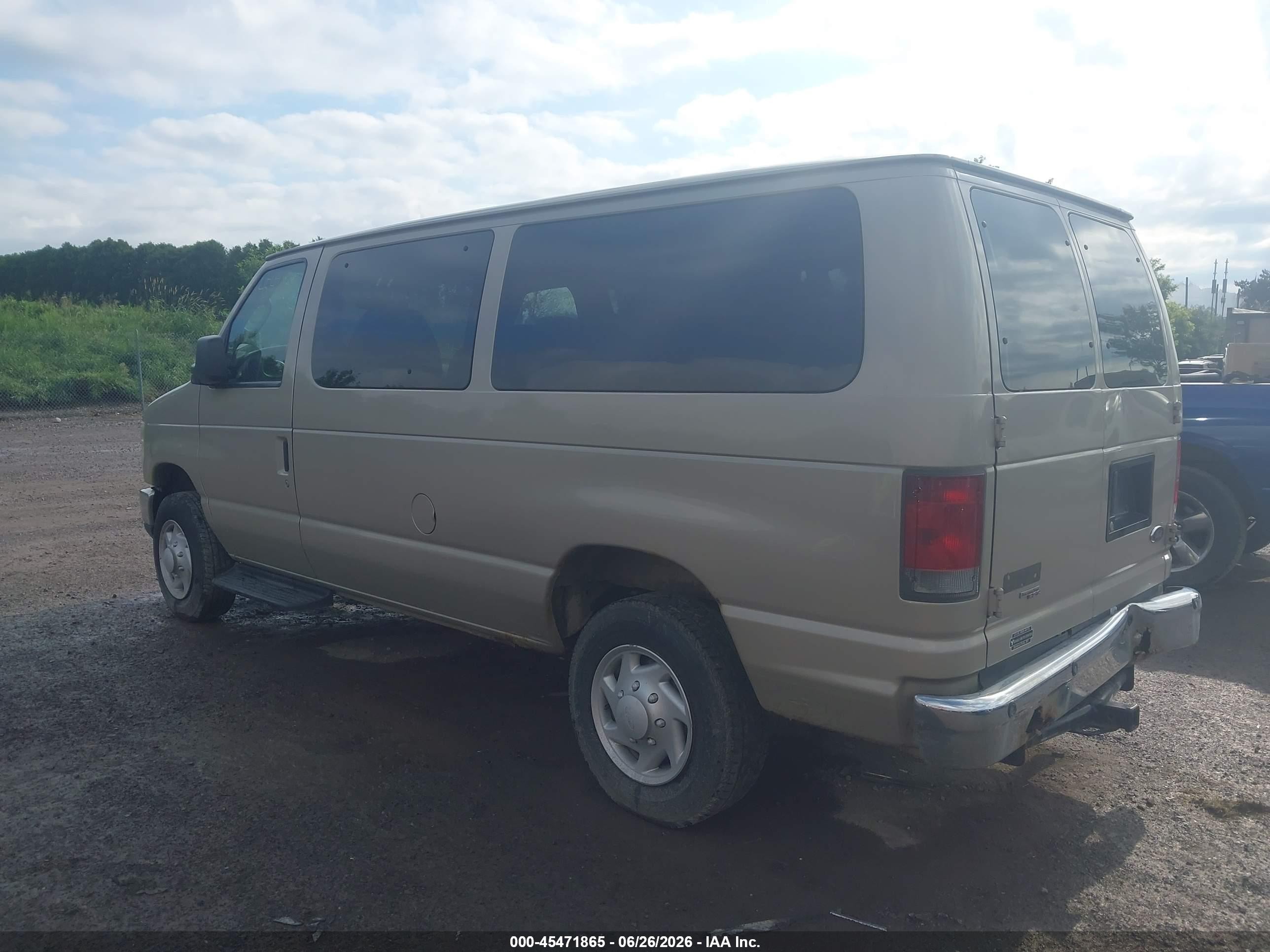 2008 Ford E-350 Super Duty Xl/xlt Tan vin: 1FBNE31L48DB39655