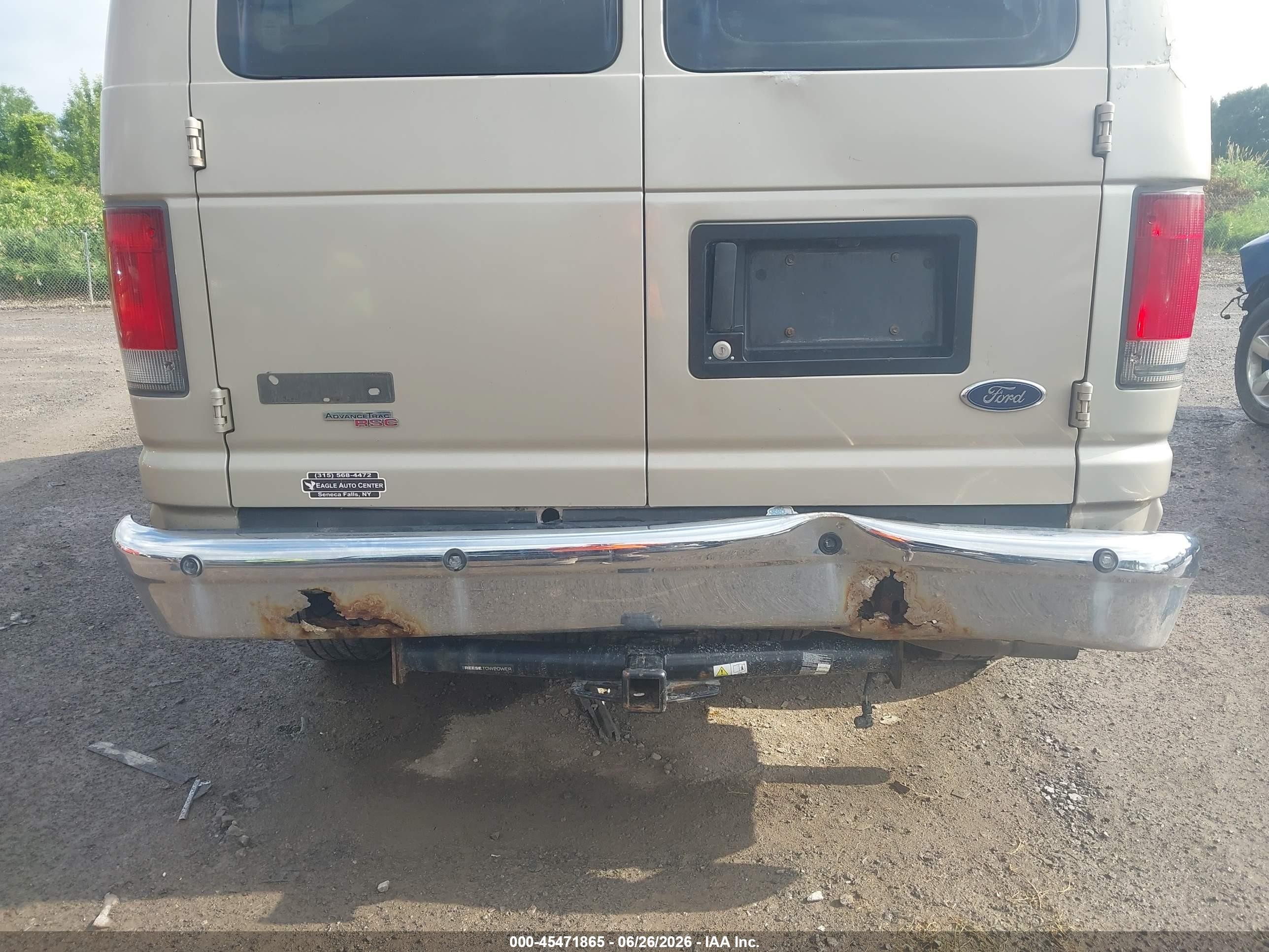 2008 Ford E-350 Super Duty Xl/xlt Tan vin: 1FBNE31L48DB39655