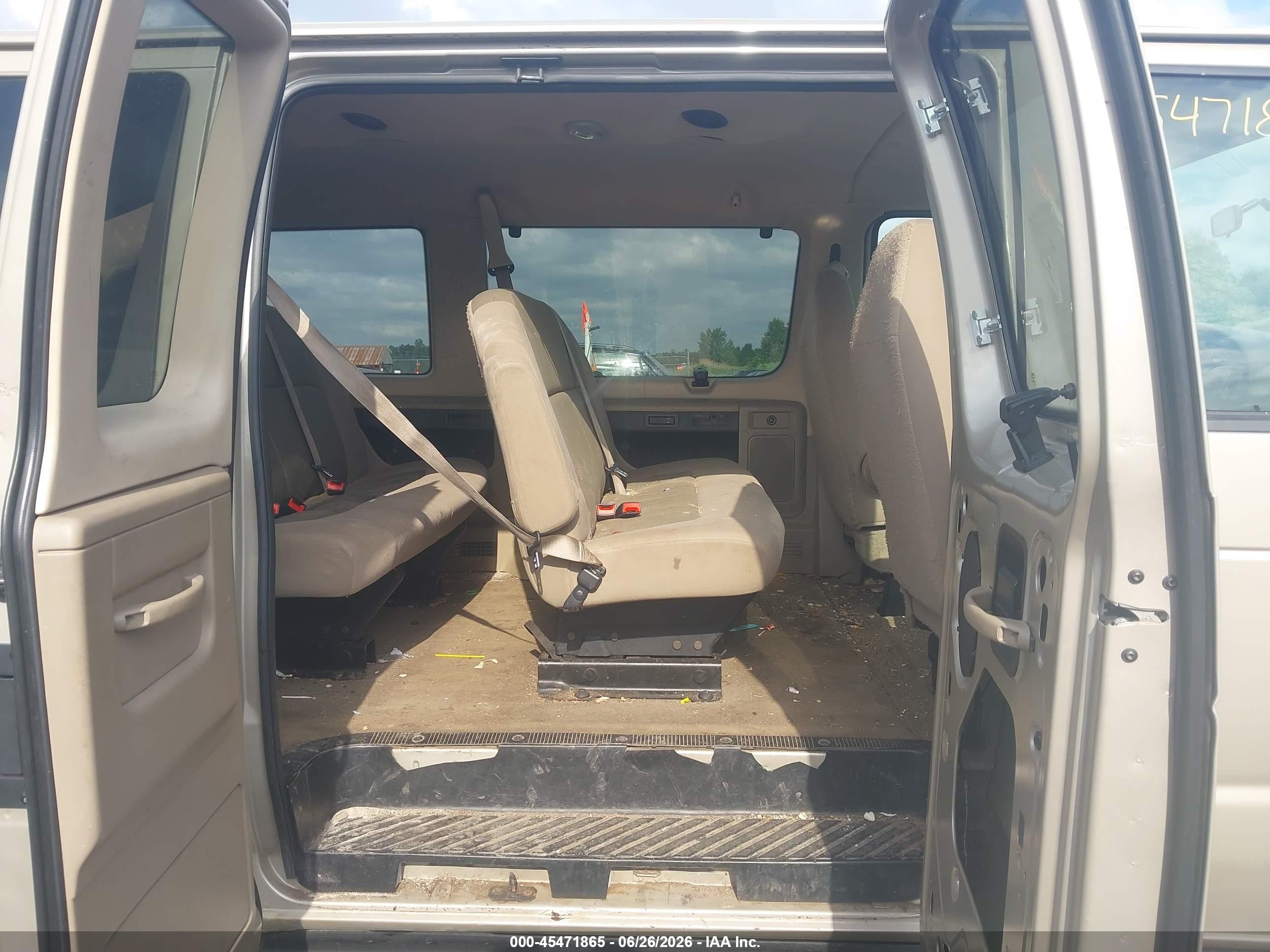 2008 Ford E-350 Super Duty Xl/xlt Tan vin: 1FBNE31L48DB39655