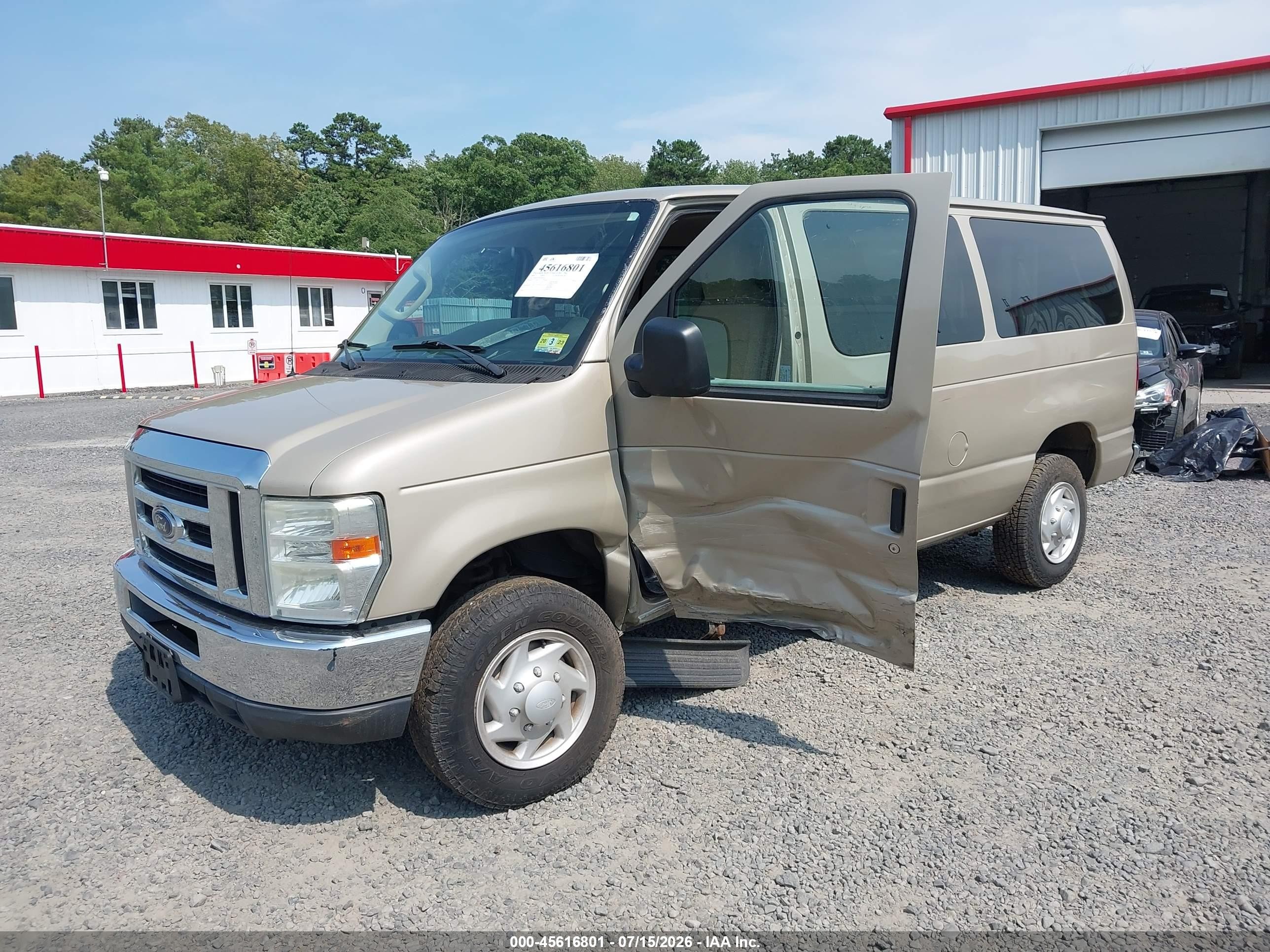 2009 Ford E-350 Super Duty Xl/xlt Tan vin: 1FBNE31L69DA28378