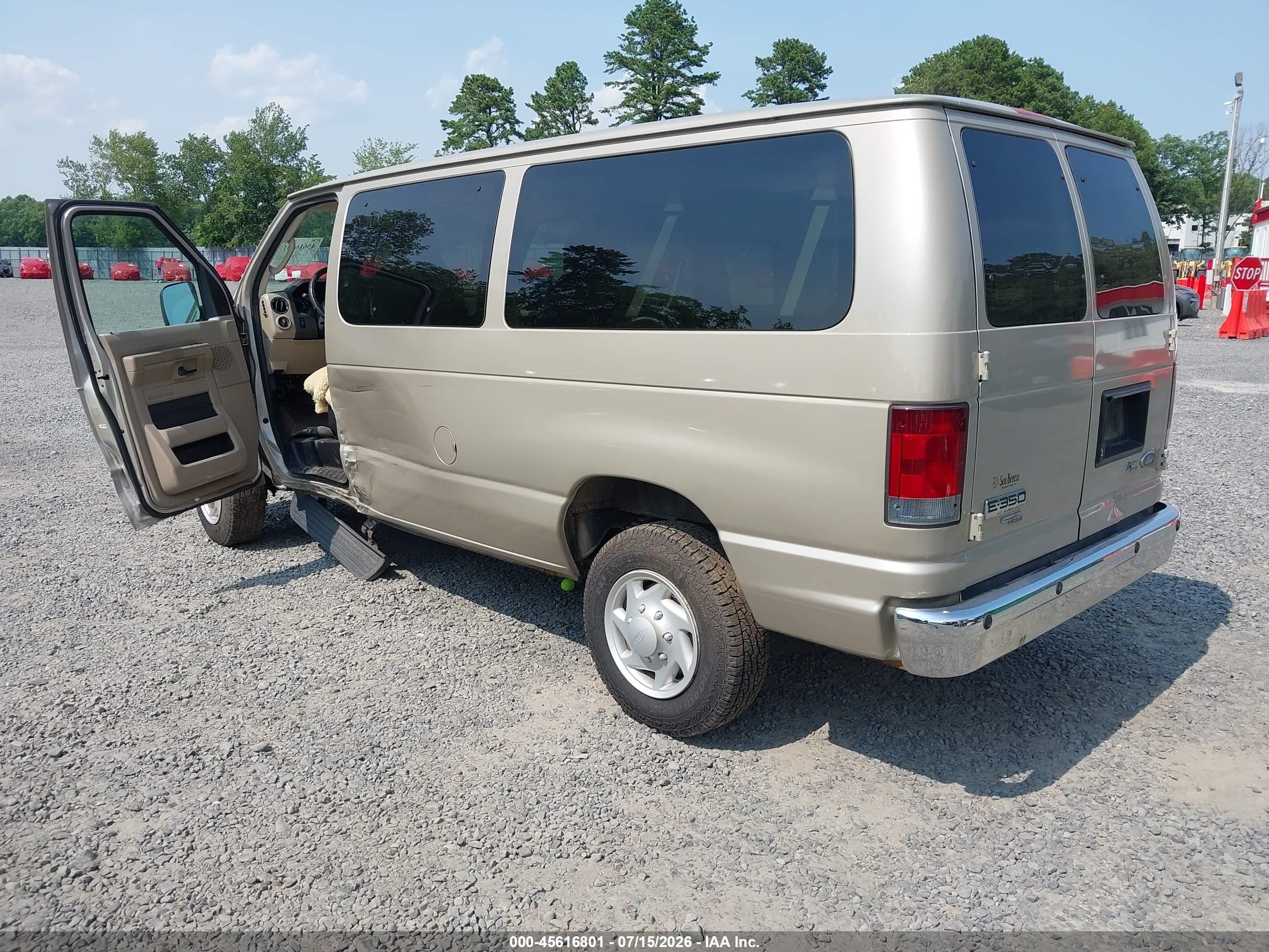 2009 Ford E-350 Super Duty Xl/xlt Tan vin: 1FBNE31L69DA28378