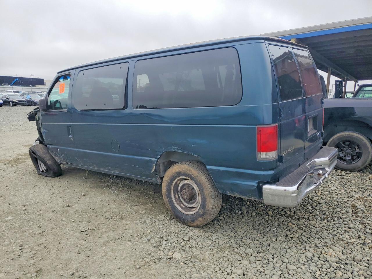 1998 Ford Econoline E350 Blue vin: 1FBNE31L6WHA28126