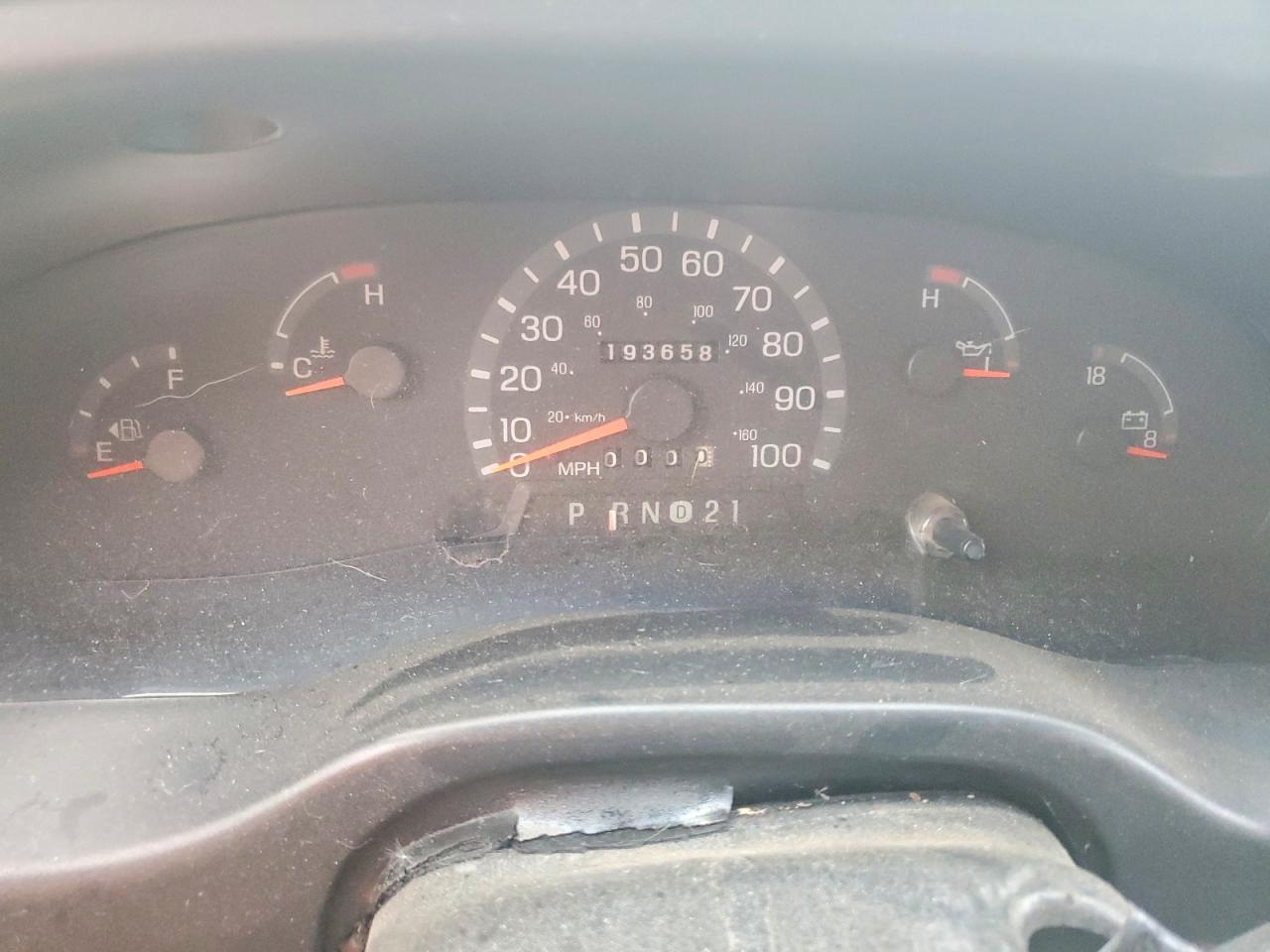 1998 Ford Econoline E350 Blue vin: 1FBNE31L6WHA28126