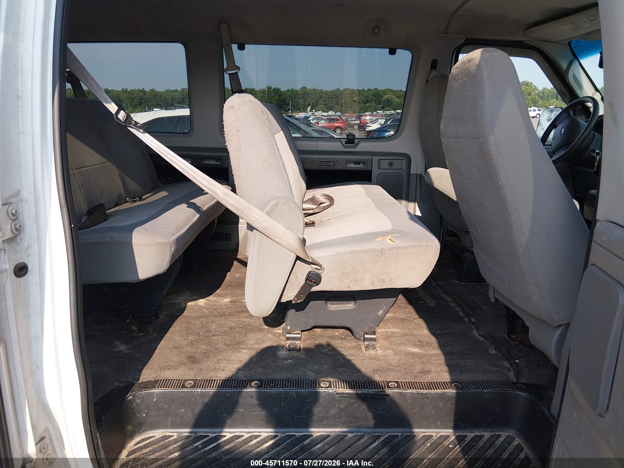 2006 Ford E-350 Super Duty Chateau/xl/xlt White vin: 1FBNE31L76HA01176