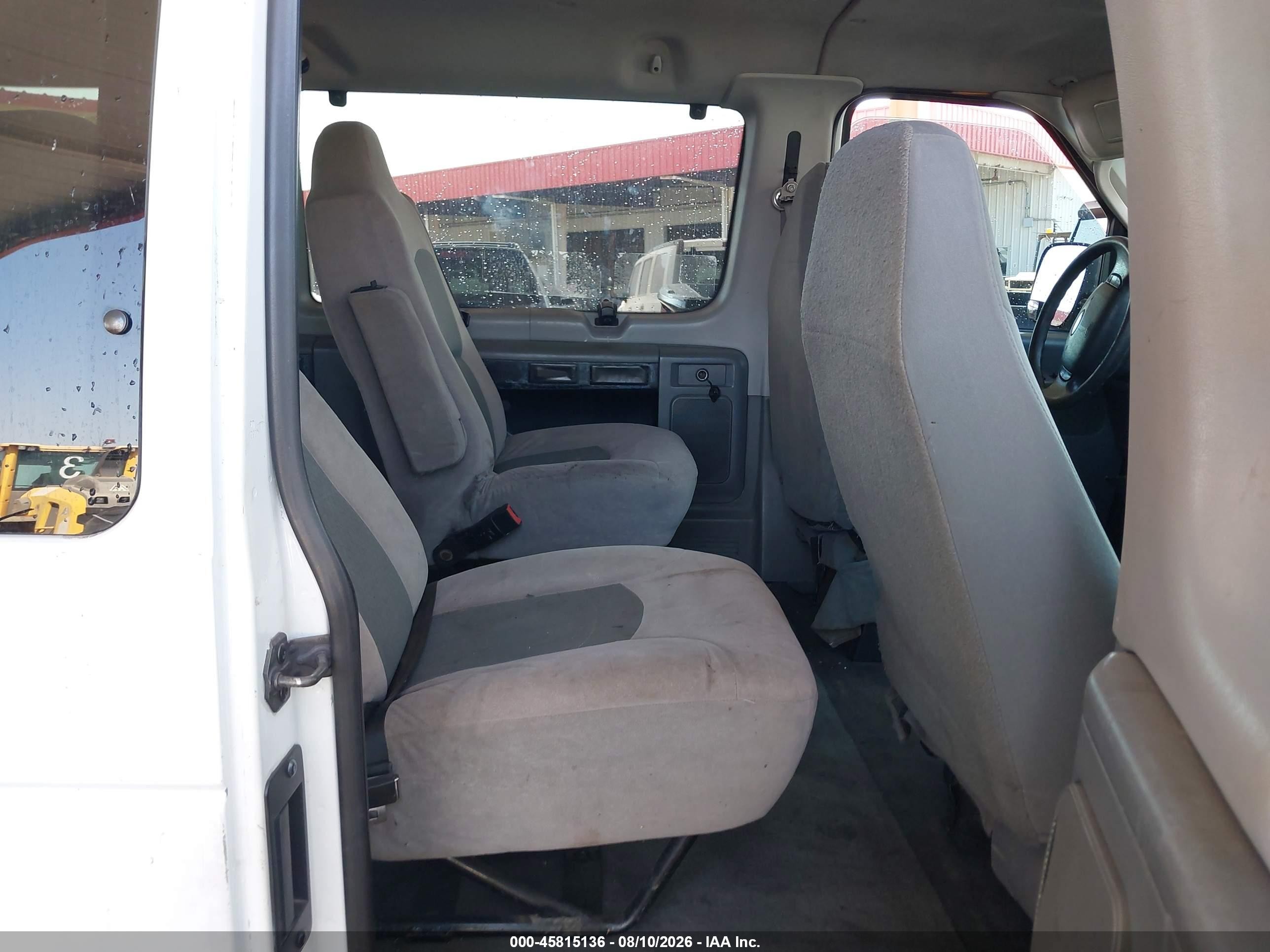 2008 Ford E-350 Super Duty Xl/xlt White vin: 1FBNE31L78DA95845