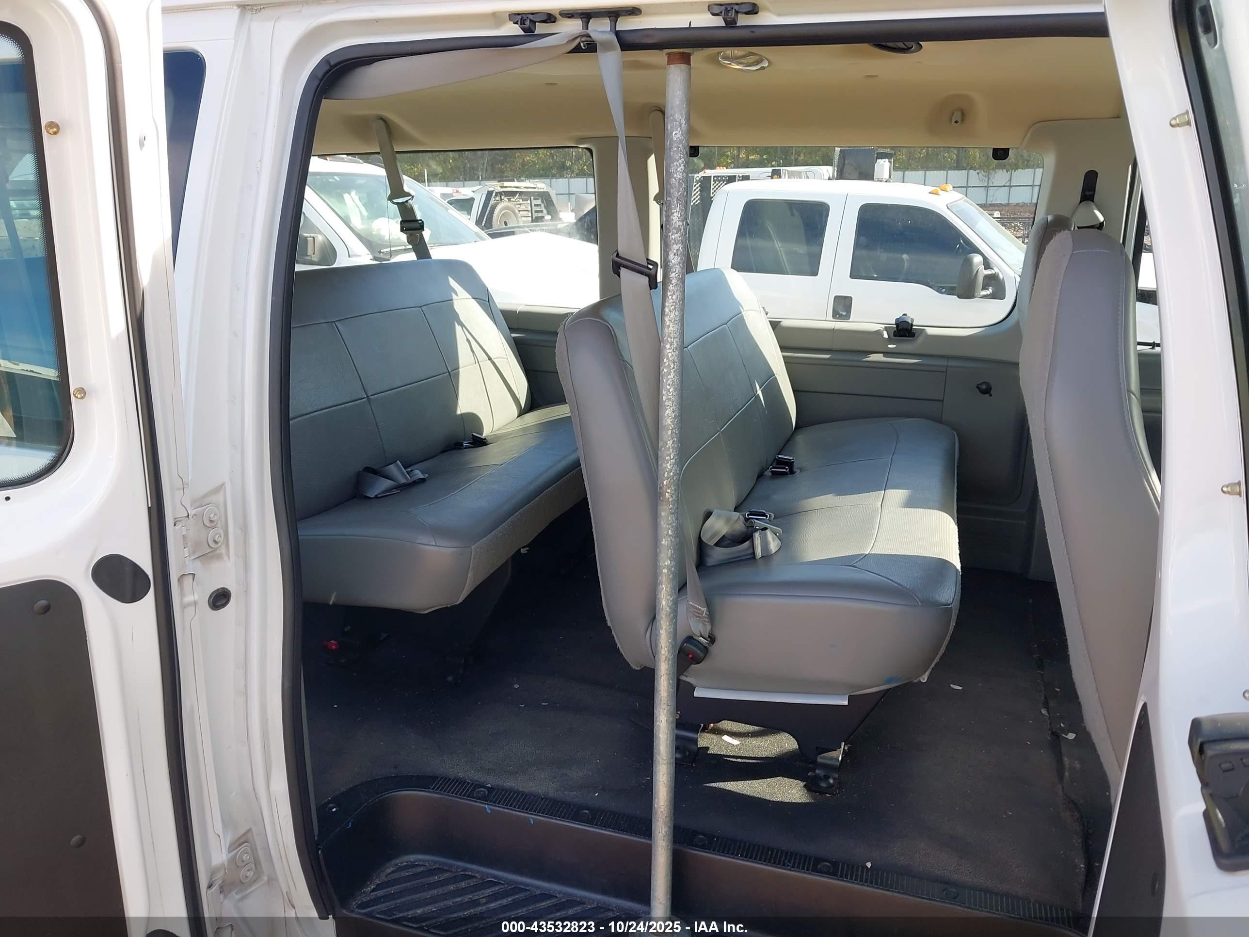 2005 Ford E-350 Super Duty Chateau/xl/xlt White vin: 1FBNE31L85HA45301