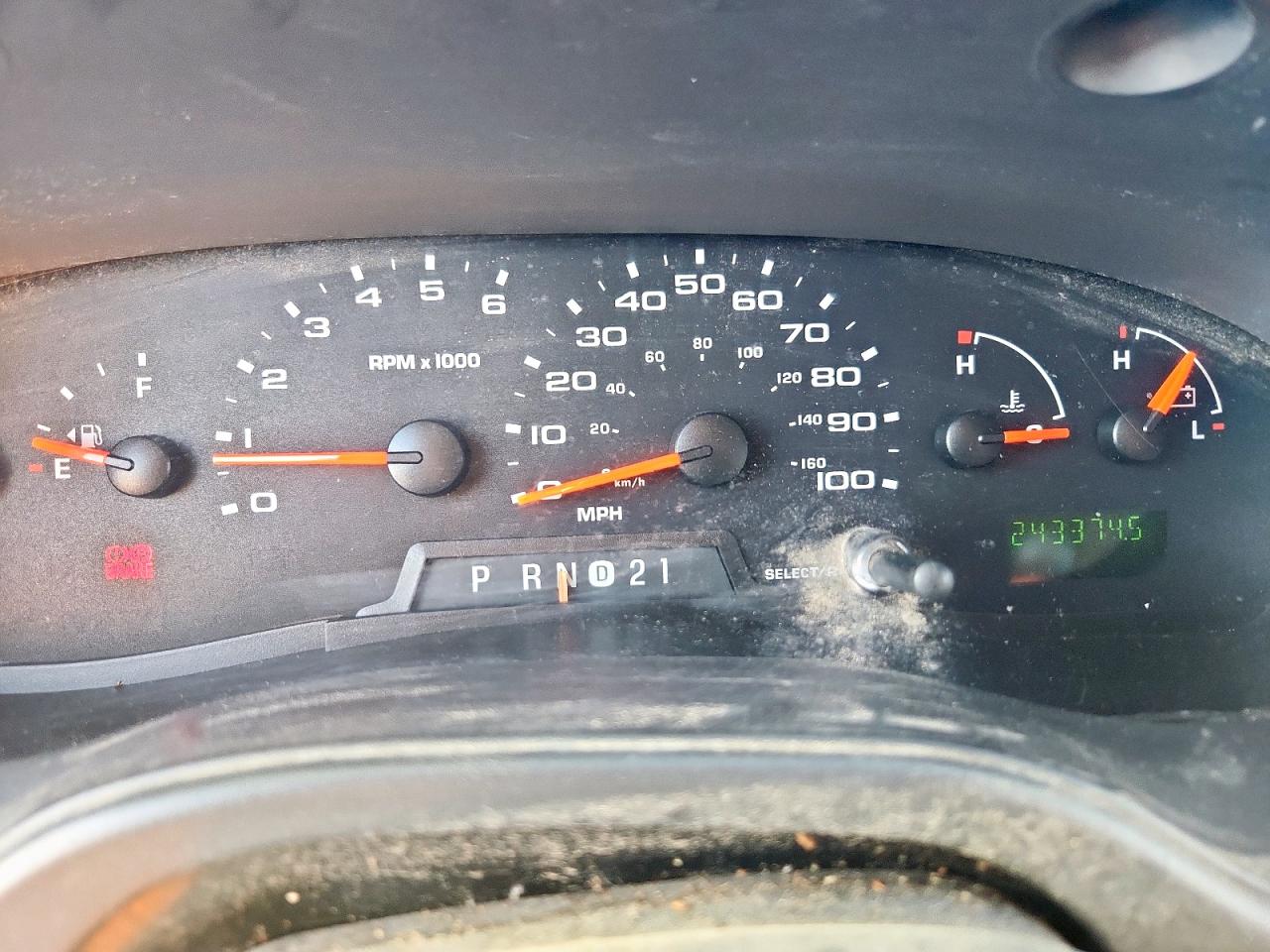 2004 Ford Econoline E350 Super Duty Wagon Blue vin: 1FBNE31LX4HB37511