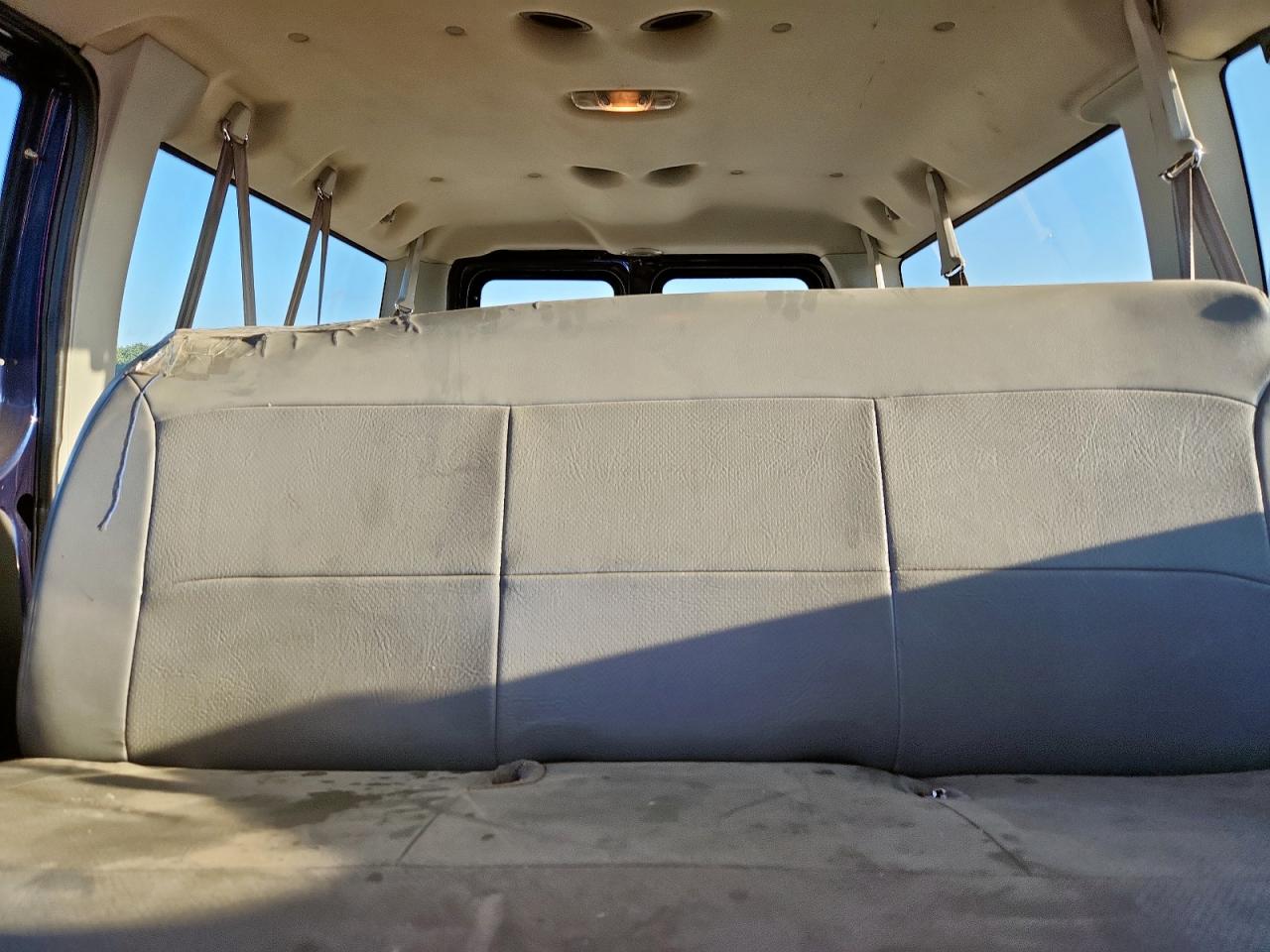 2004 Ford Econoline E350 Super Duty Wagon Blue vin: 1FBNE31LX4HB37511