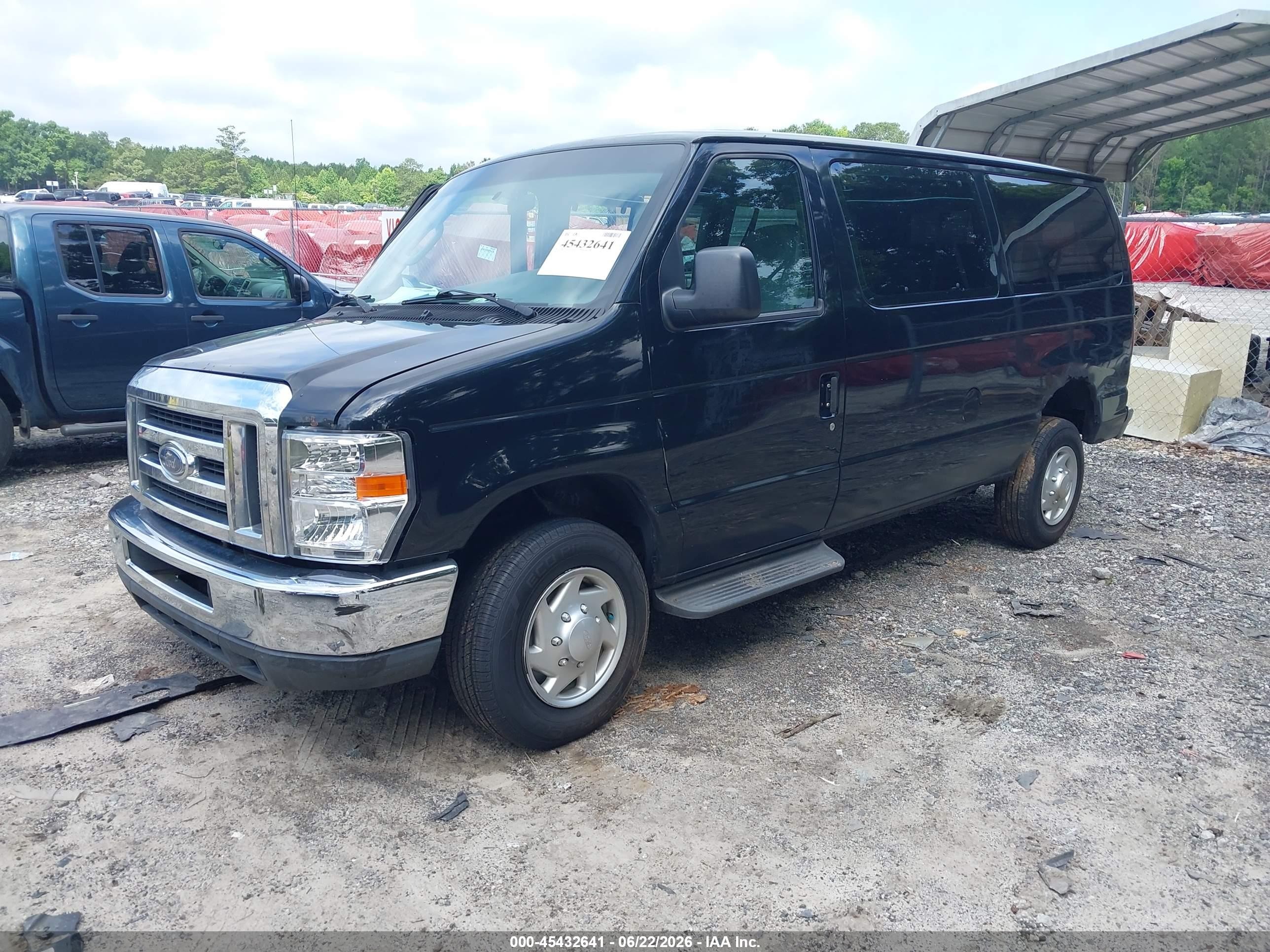 2008 Ford E-350 Super Duty Xl/xlt Black vin: 1FBNE31LX8DA58465