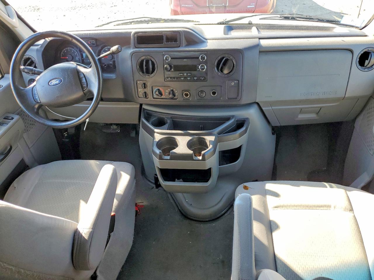 2010 Ford Econoline E350 Super Duty Wagon Серый vin: 1FBNE3BL2ADA77810