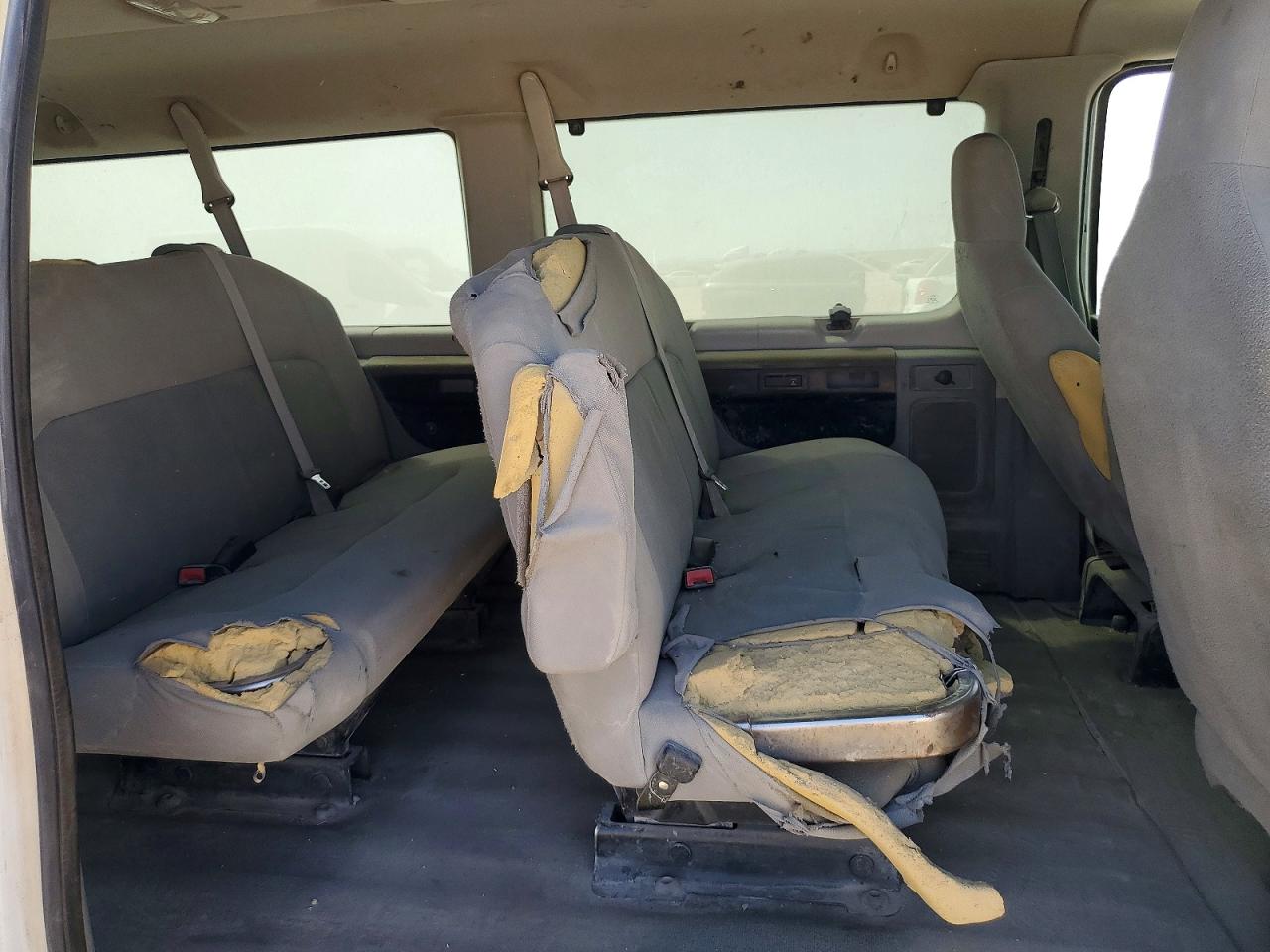 2013 Ford Econoline E350 Super Duty Wagon White vin: 1FBNE3BL3DDA45338