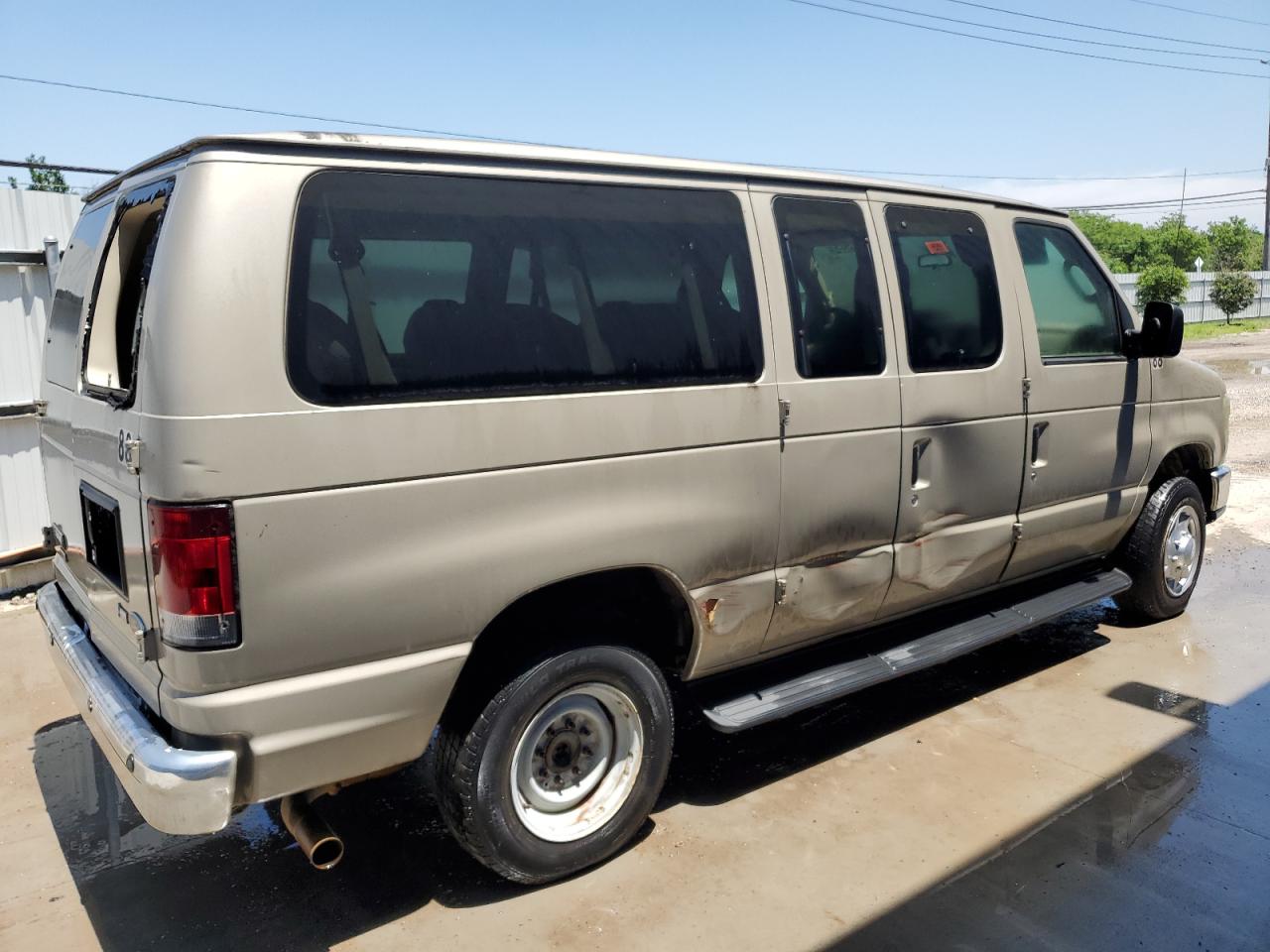2011 Ford Econoline E350 Super Duty Wagon Tan vin: 1FBNE3BL6BDA53480