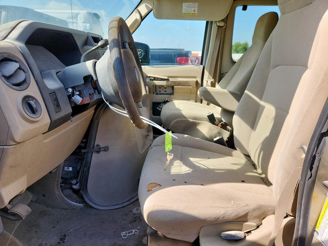 2011 Ford Econoline E350 Super Duty Wagon Tan vin: 1FBNE3BL6BDA53480