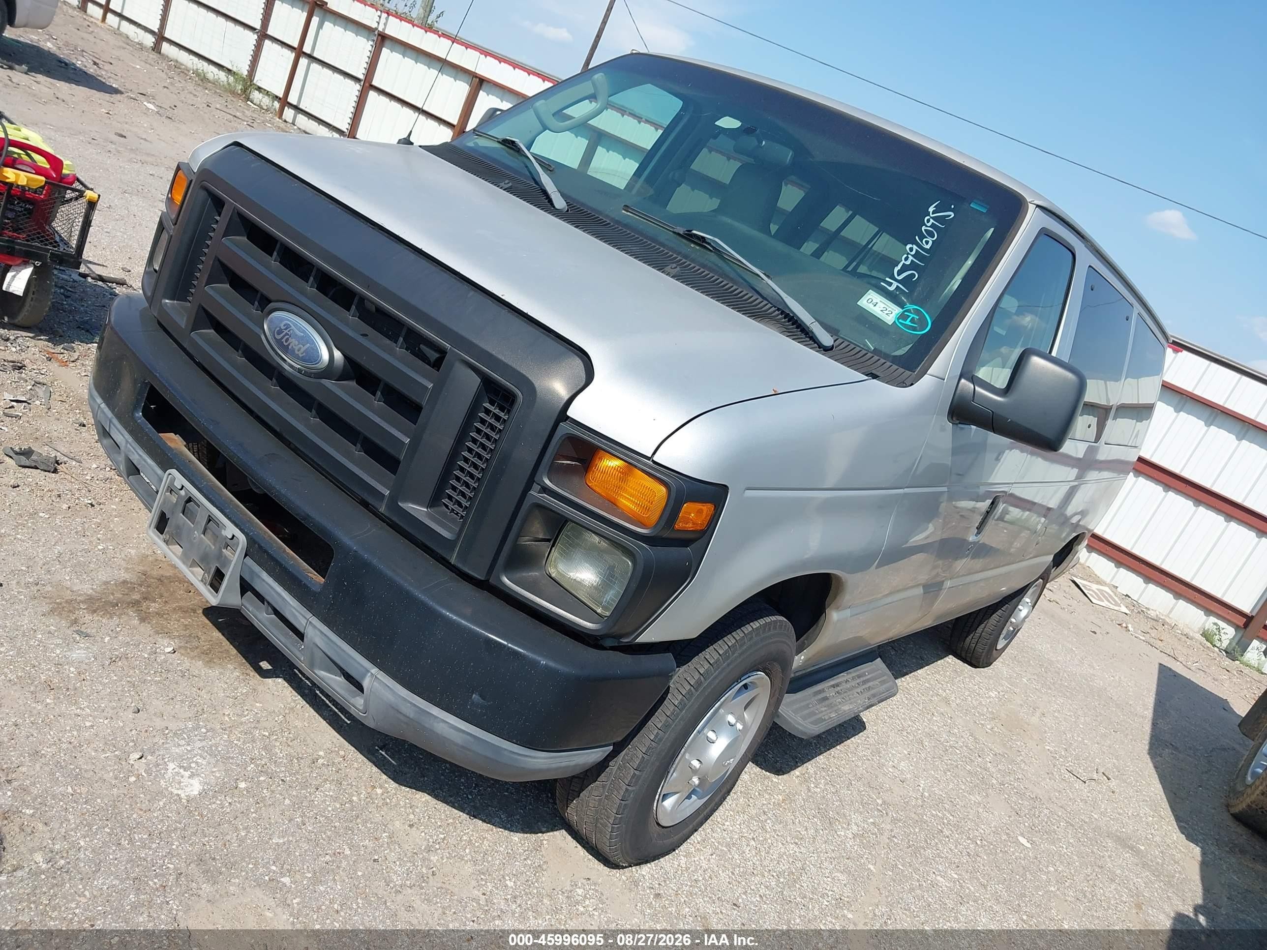2011 Ford E-350 Super Duty Xl Gray vin: 1FBNE3BLXBDA38657