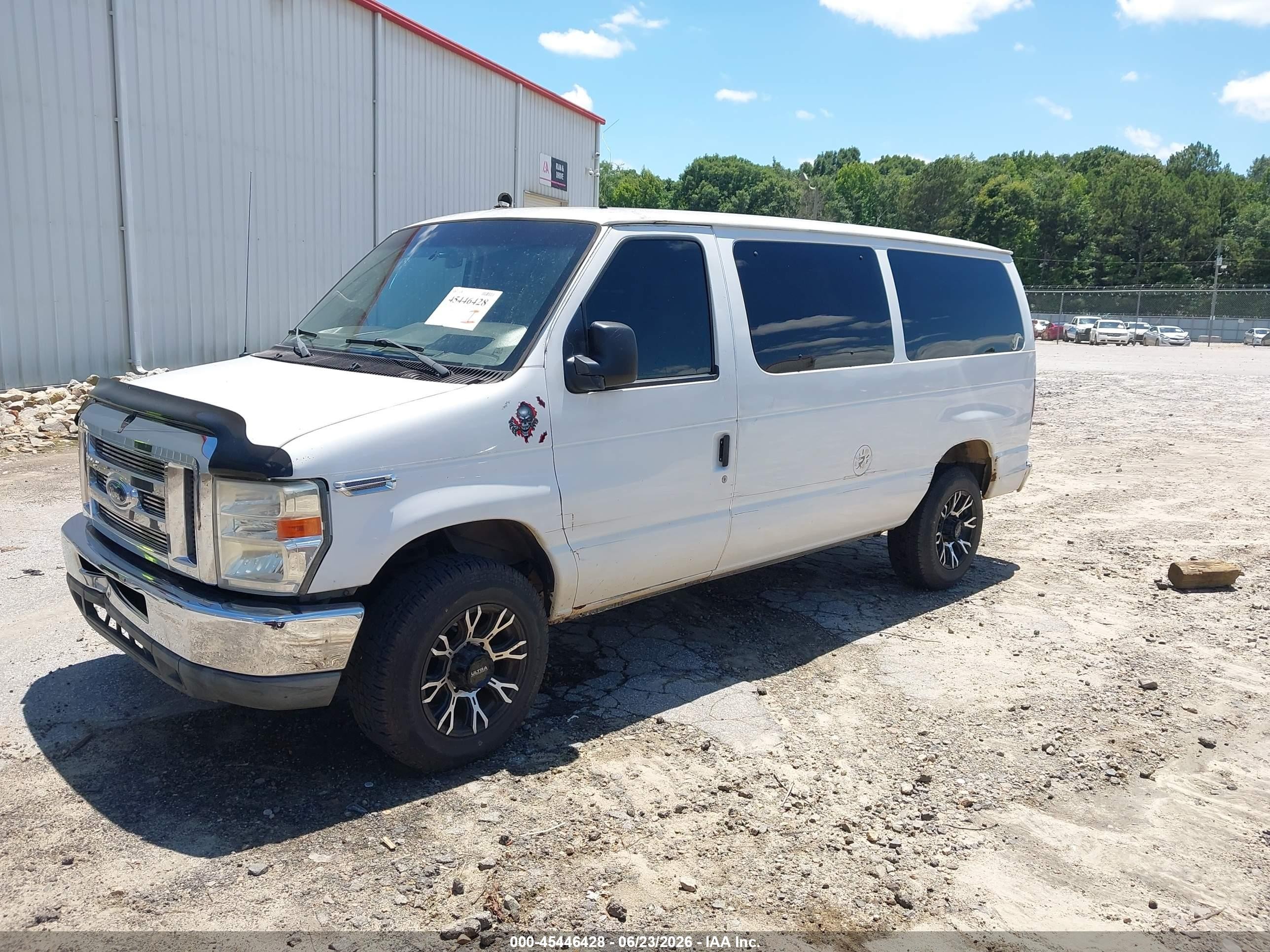 2011 Ford E-350 Super Duty Xl/xlt White vin: 1FBNE3BLXBDA64594