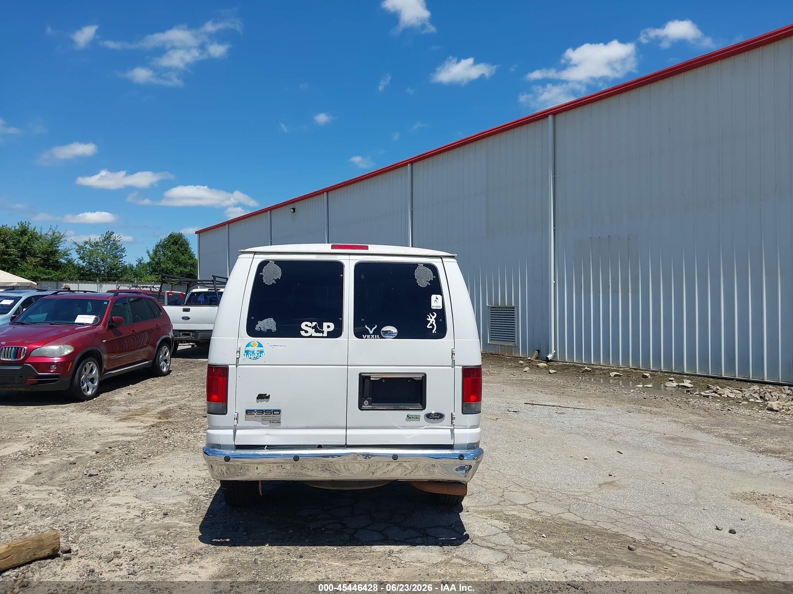 2011 Ford E-350 Super Duty Xl/xlt White vin: 1FBNE3BLXBDA64594