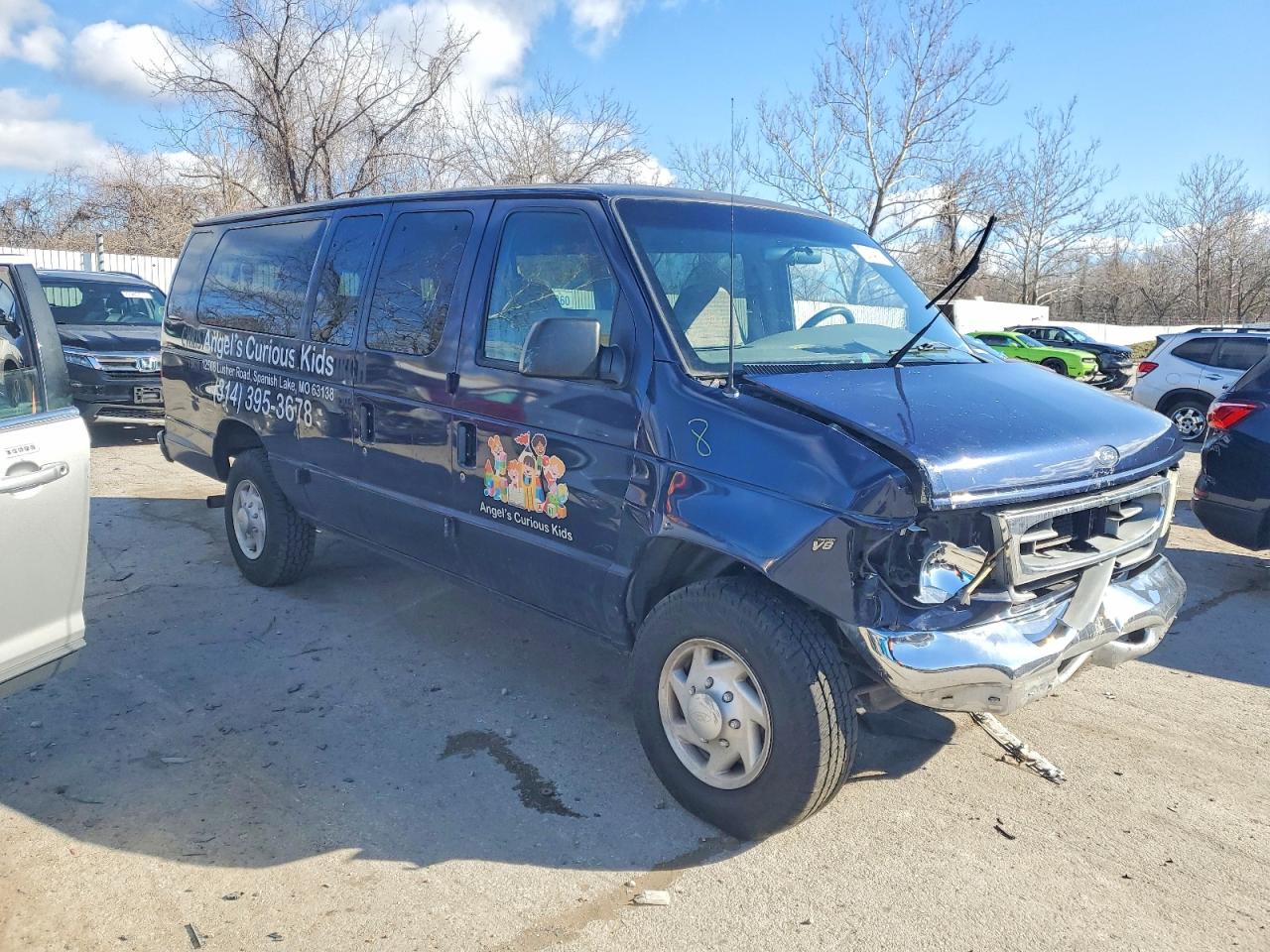 2001 Ford Econoline E350 Super Duty Wagon Black vin: 1FBSS31L01HA96457