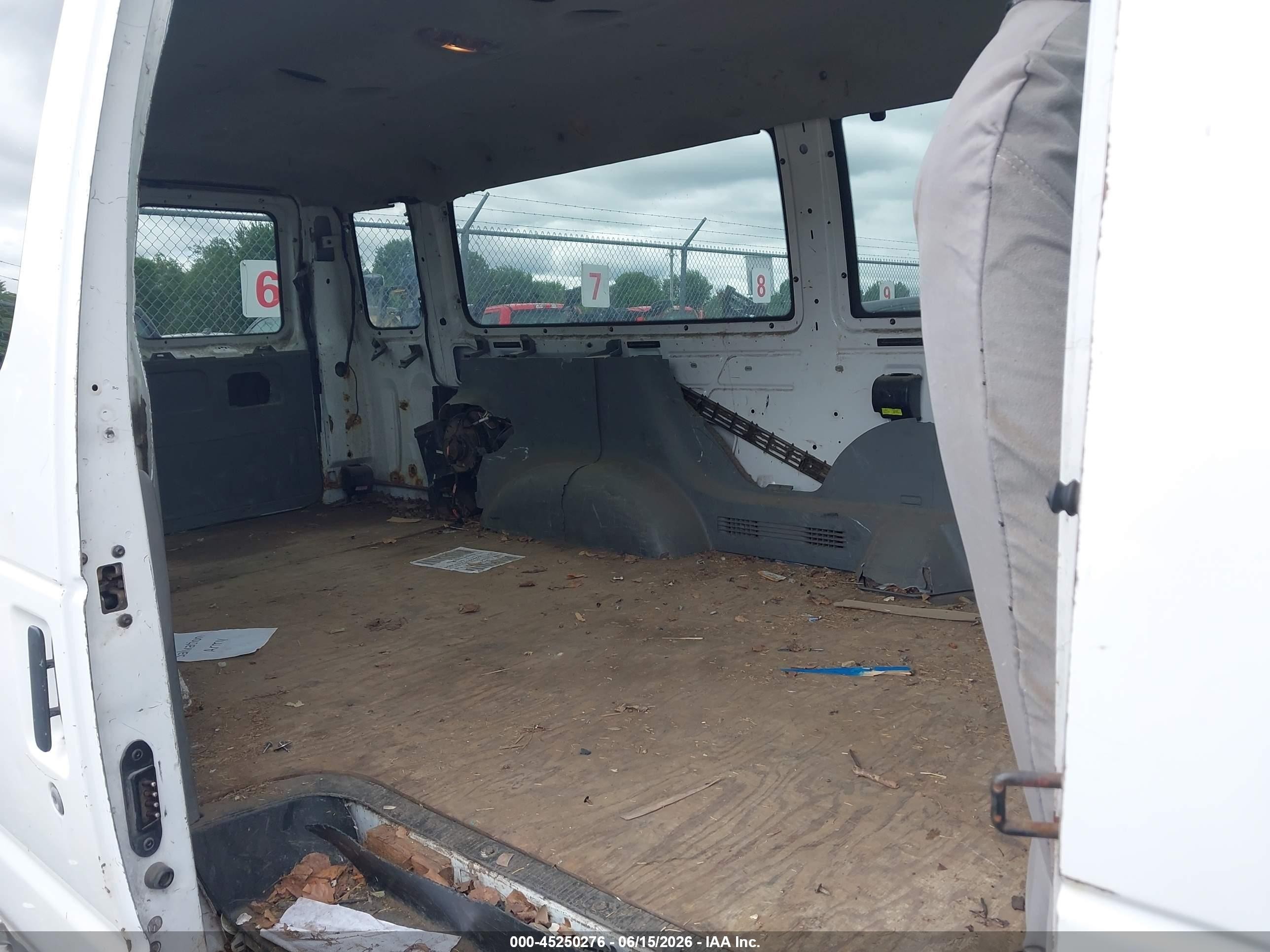 2007 Ford E-350 Super Duty Xl/xlt White vin: 1FBSS31L07DA06529
