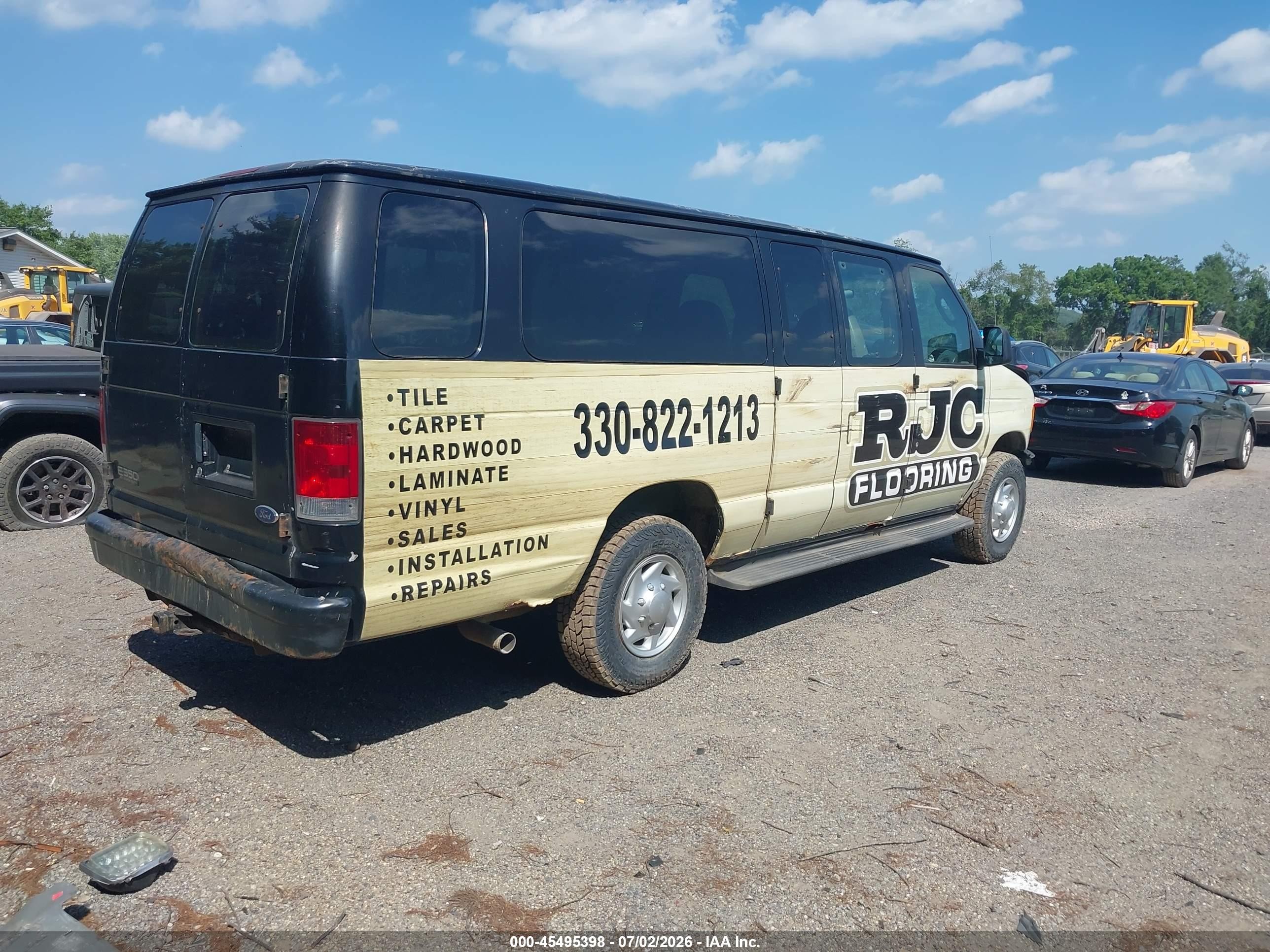 2003 Ford E-350 Super Duty Xl/xlt Cream vin: 1FBSS31L23HA96639