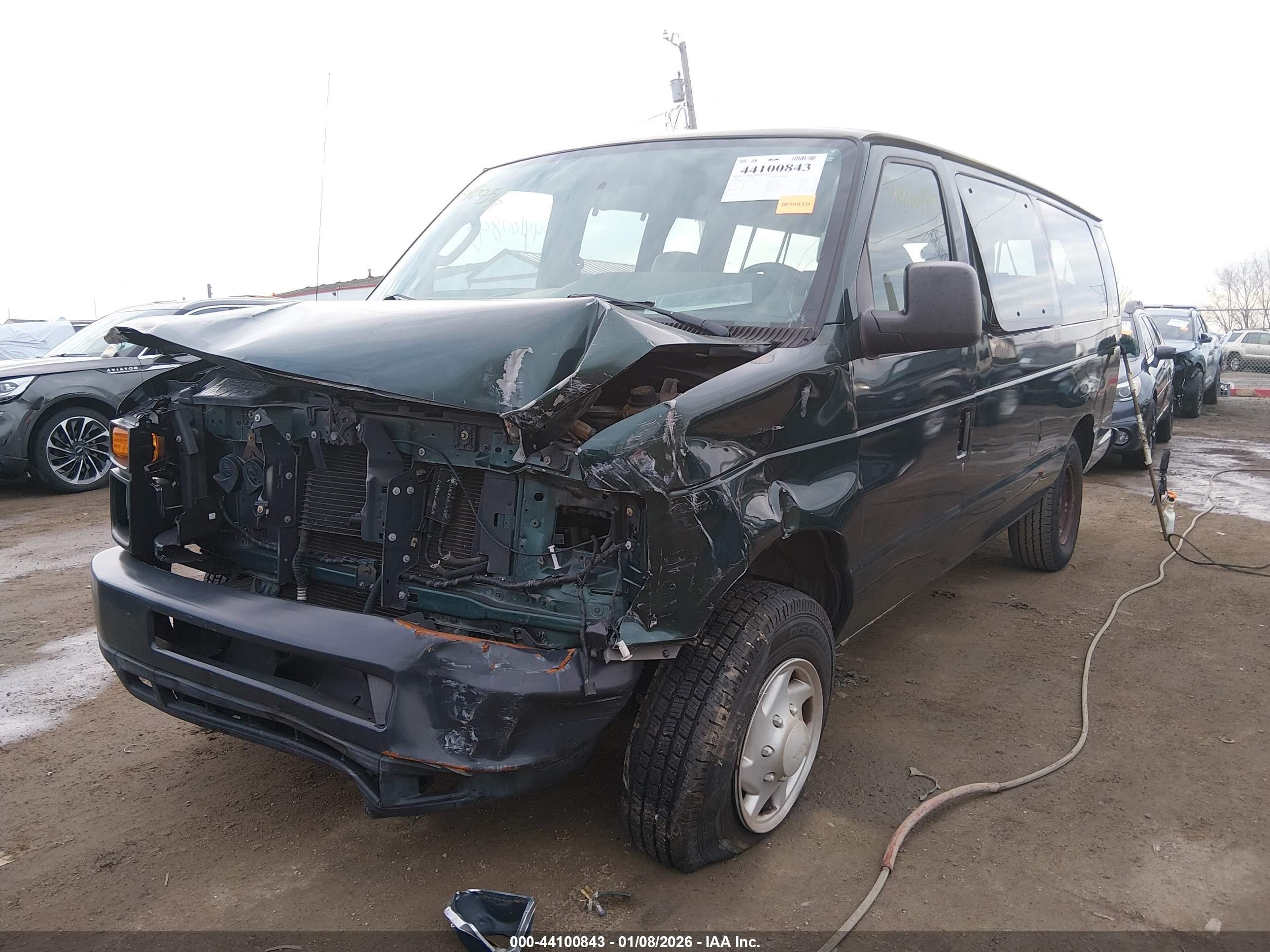 2009 Ford E-350 Super Duty Xl/xlt Green vin: 1FBSS31L29DA32083
