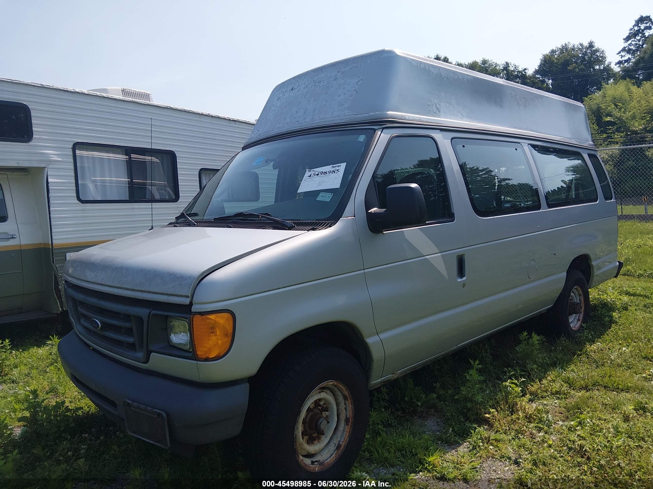 2006 Ford E-350 Super Duty Xl/xlt Gray vin: 1FBSS31L36HA13238