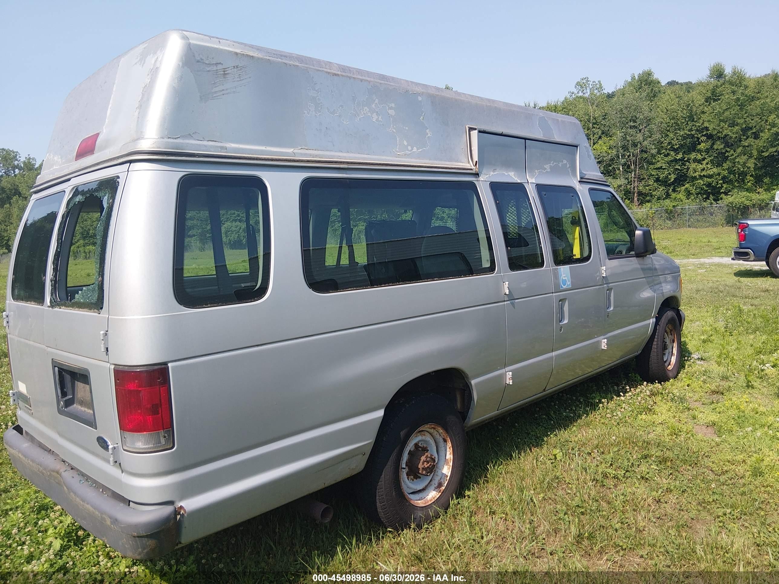 2006 Ford E-350 Super Duty Xl/xlt Gray vin: 1FBSS31L36HA13238