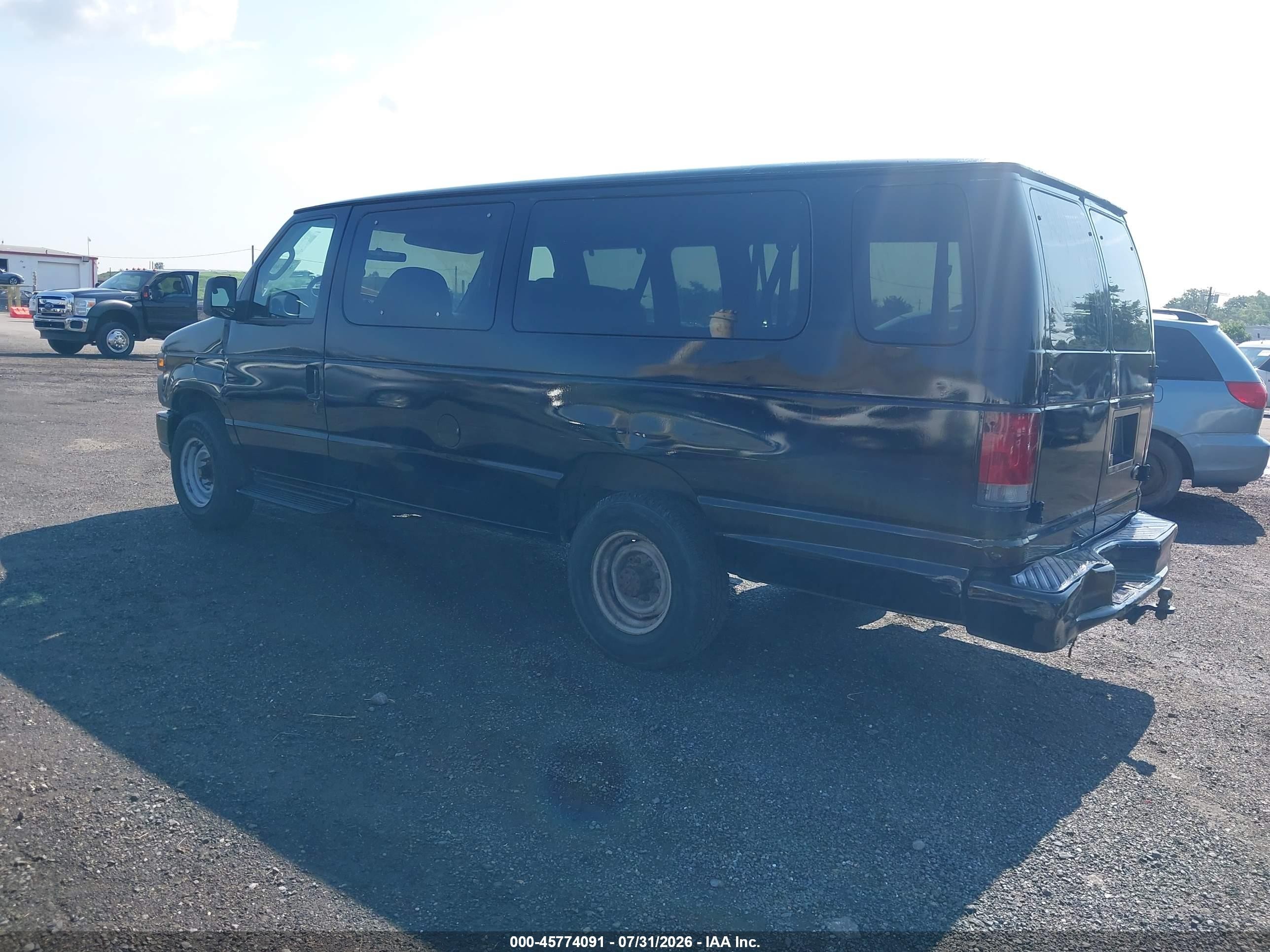 2008 Ford E-350 Super Duty Xl/xlt Black vin: 1FBSS31L38DA78519