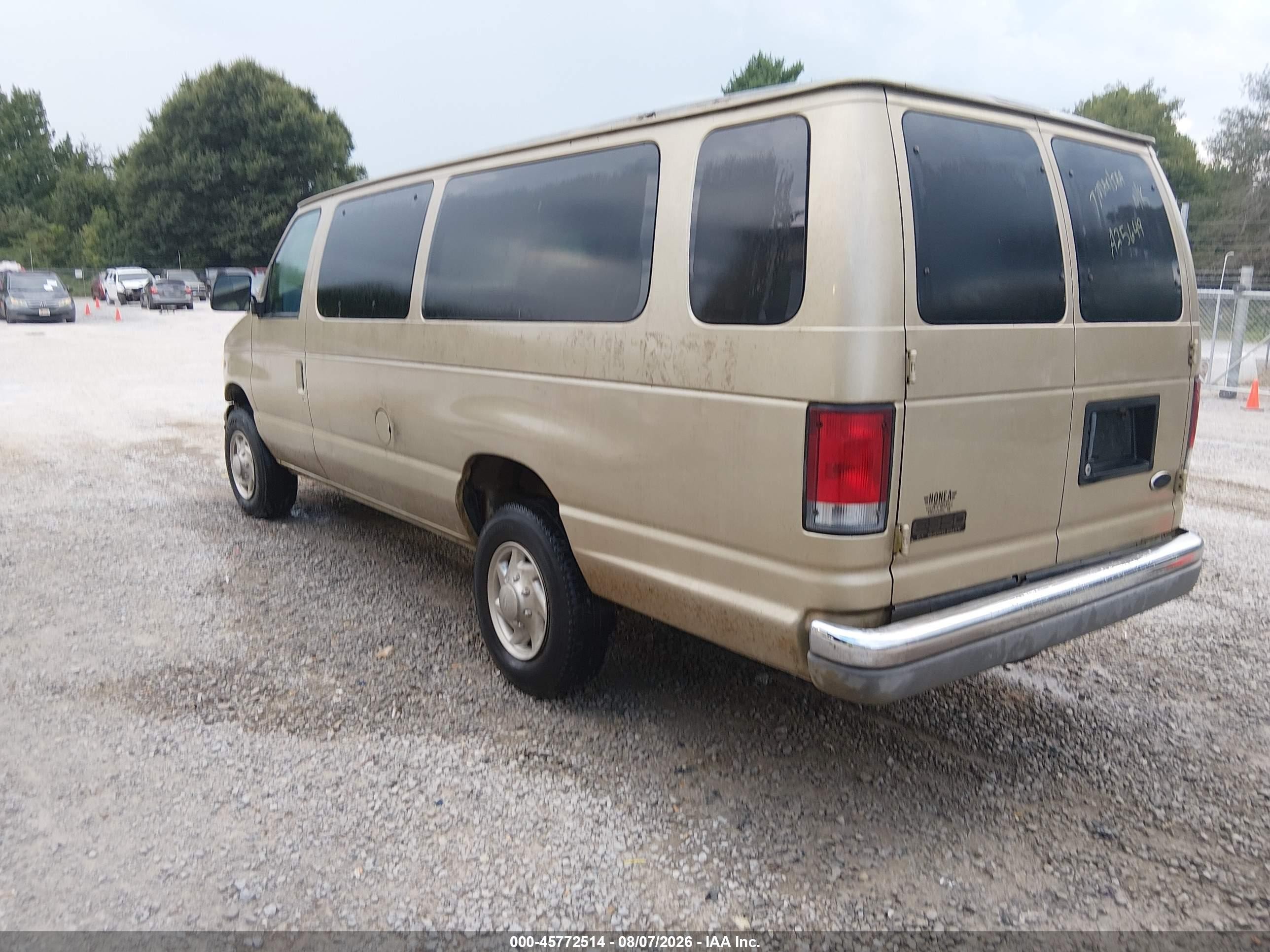 2000 Ford E-350 Super Duty Xl/xlt Gold vin: 1FBSS31L3YHA25649