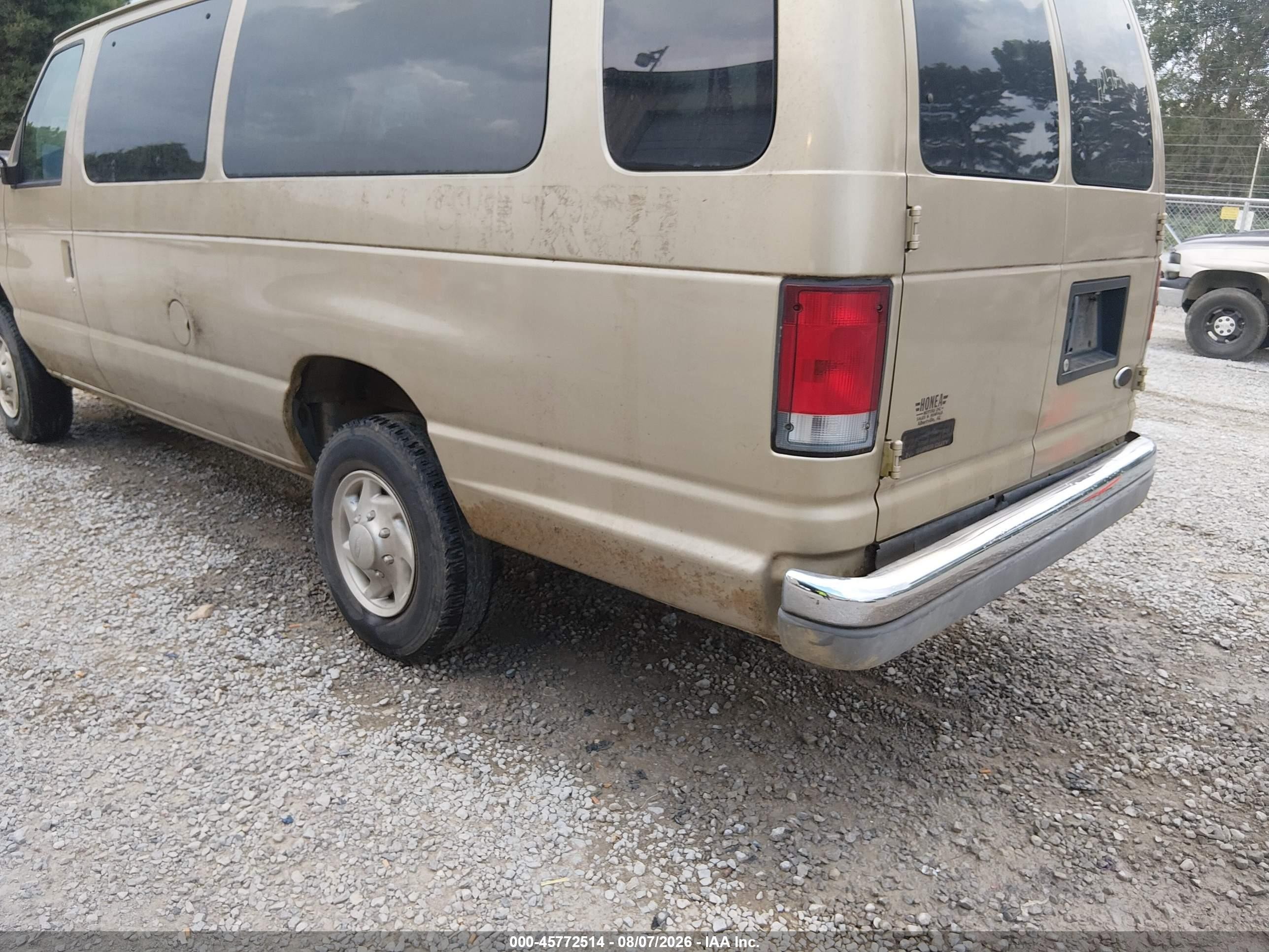 2000 Ford E-350 Super Duty Xl/xlt Gold vin: 1FBSS31L3YHA25649