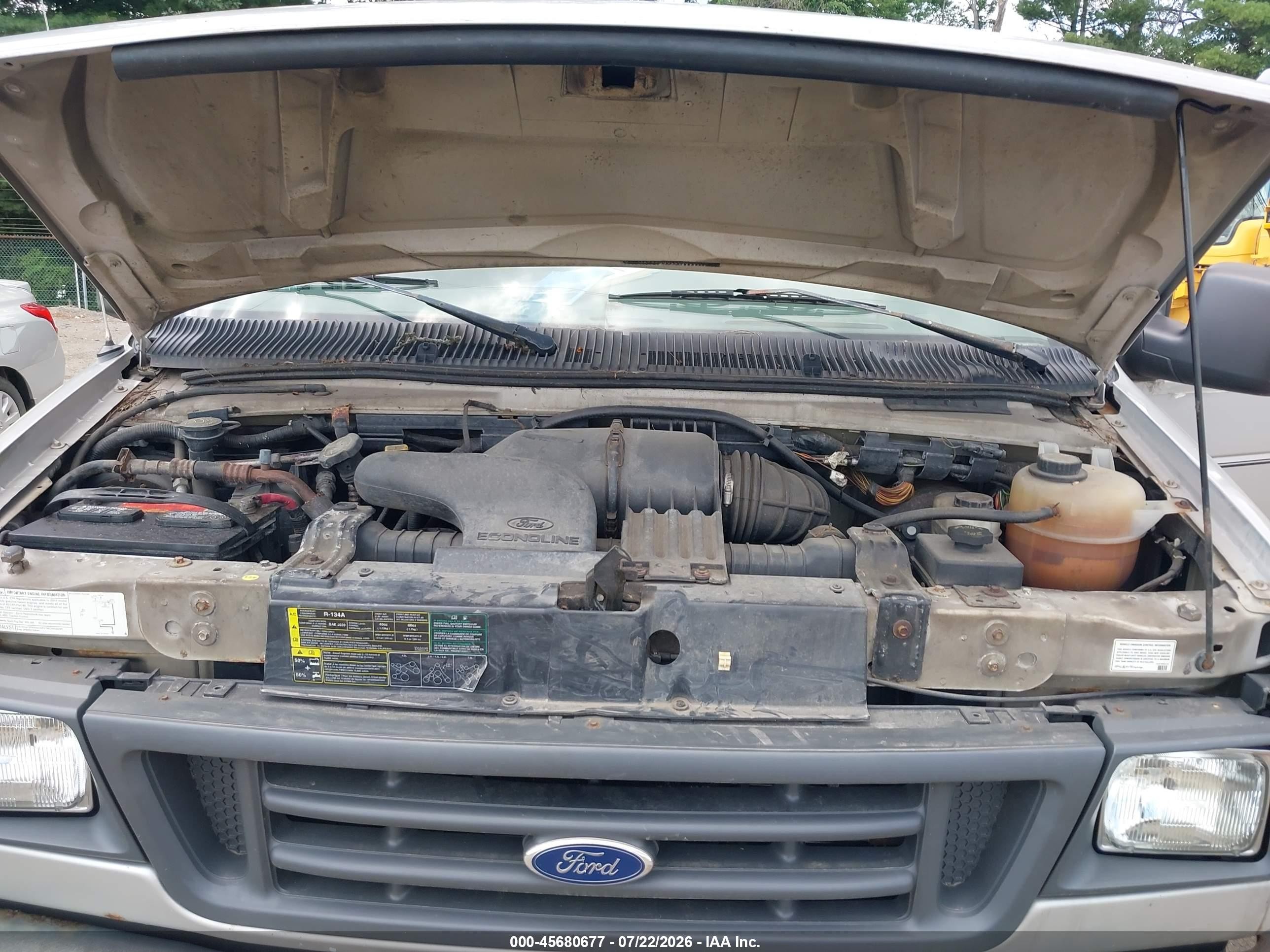 2003 Ford E-350 Super Duty Xl/xlt Silver vin: 1FBSS31L43HB15174