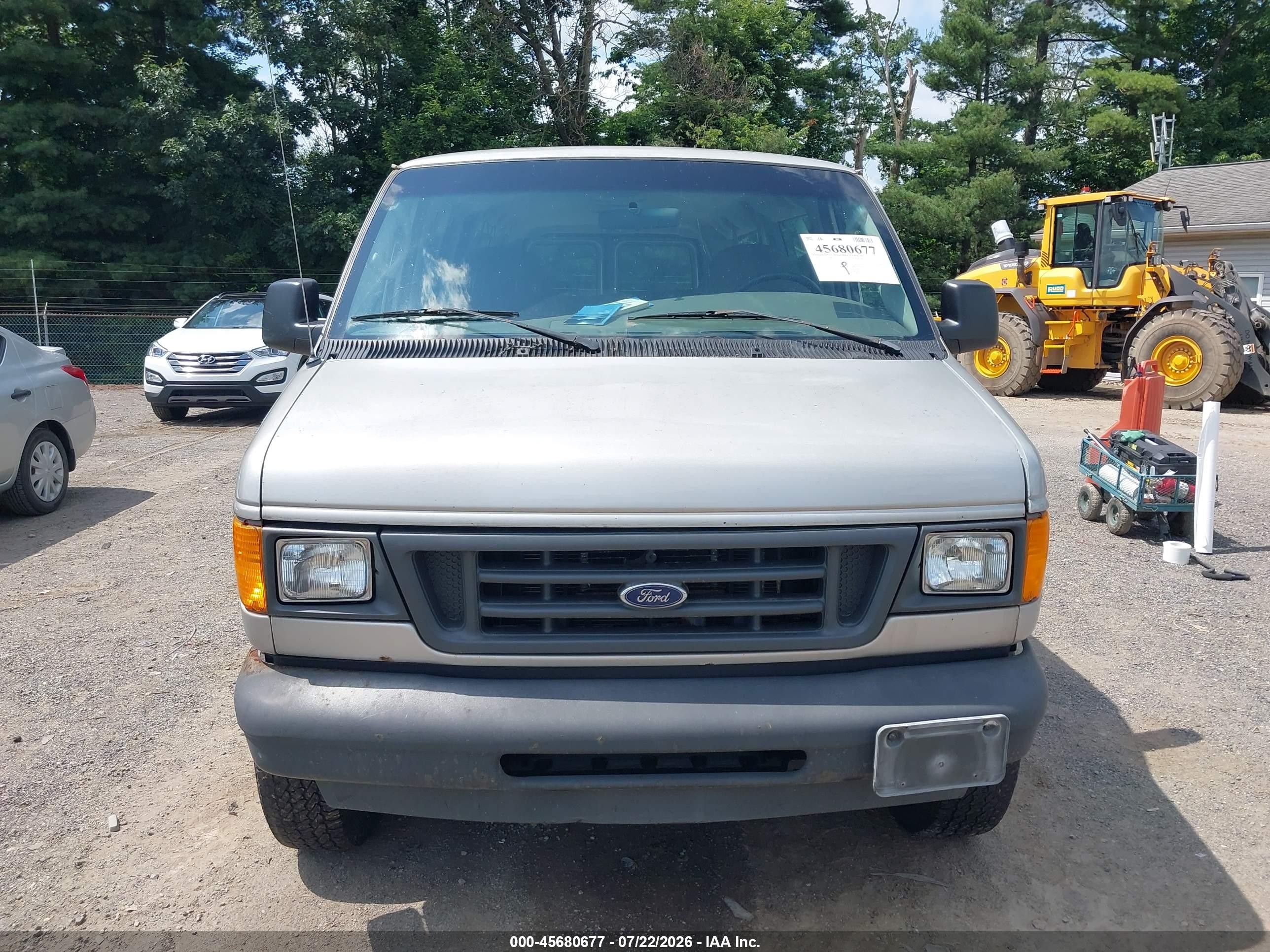 2003 Ford E-350 Super Duty Xl/xlt Silver vin: 1FBSS31L43HB15174