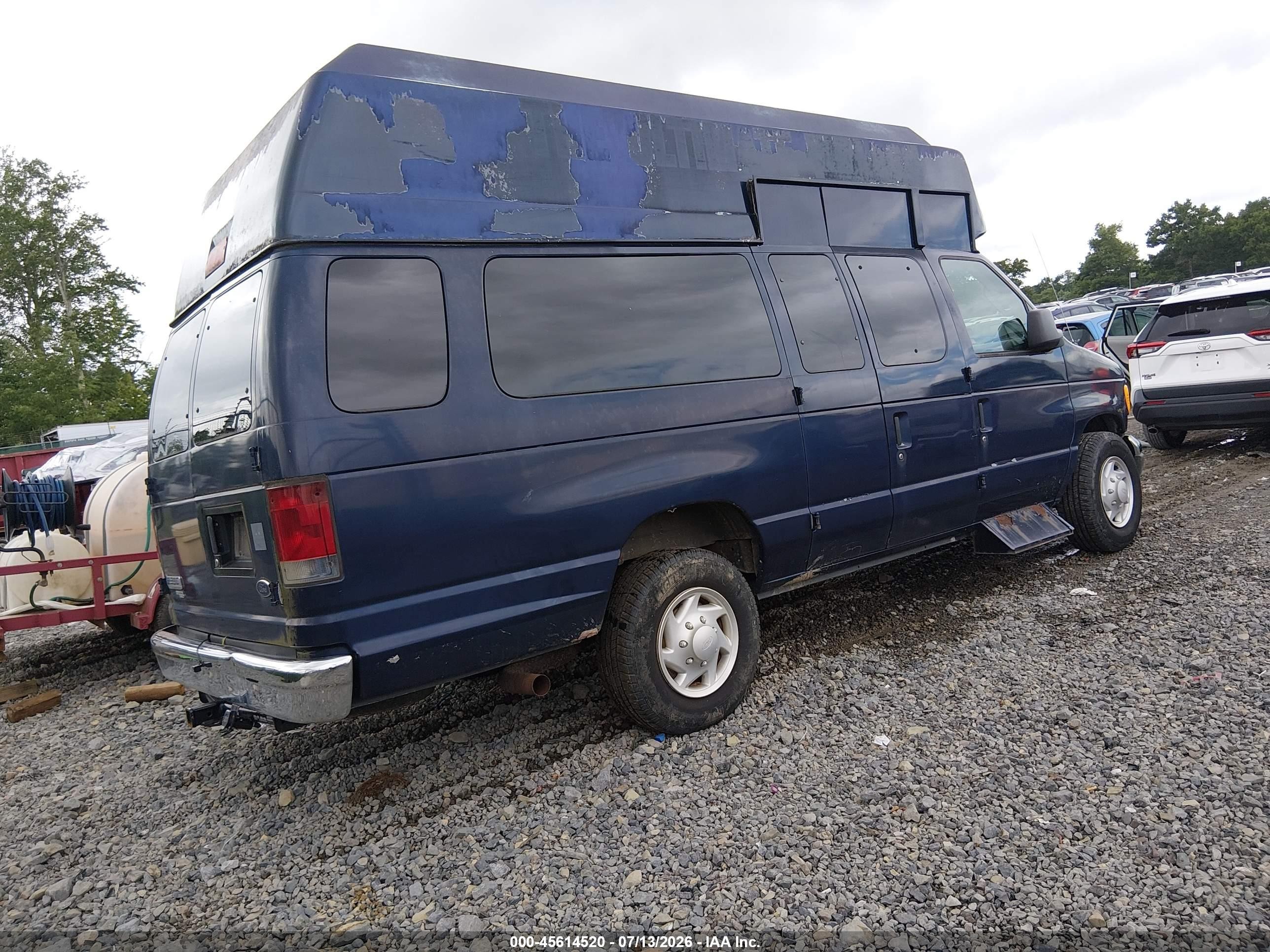 2006 Ford E-350 Super Duty Xl/xlt Blue vin: 1FBSS31L46DA96542
