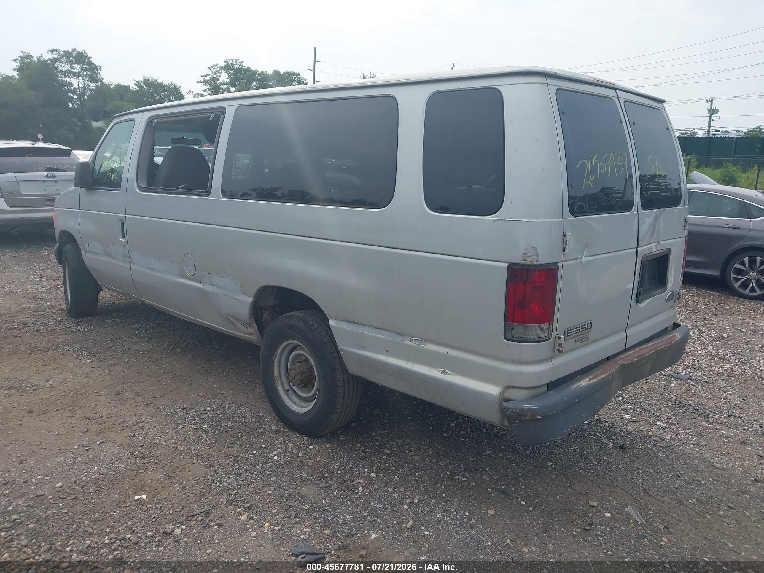 2006 Ford E-350 Super Duty Xl/xlt Gray vin: 1FBSS31L46DB13954