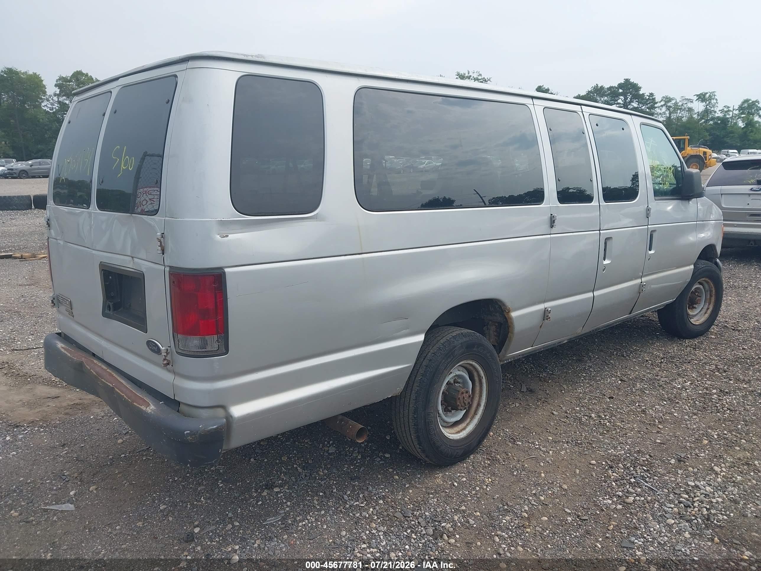 2006 Ford E-350 Super Duty Xl/xlt Gray vin: 1FBSS31L46DB13954