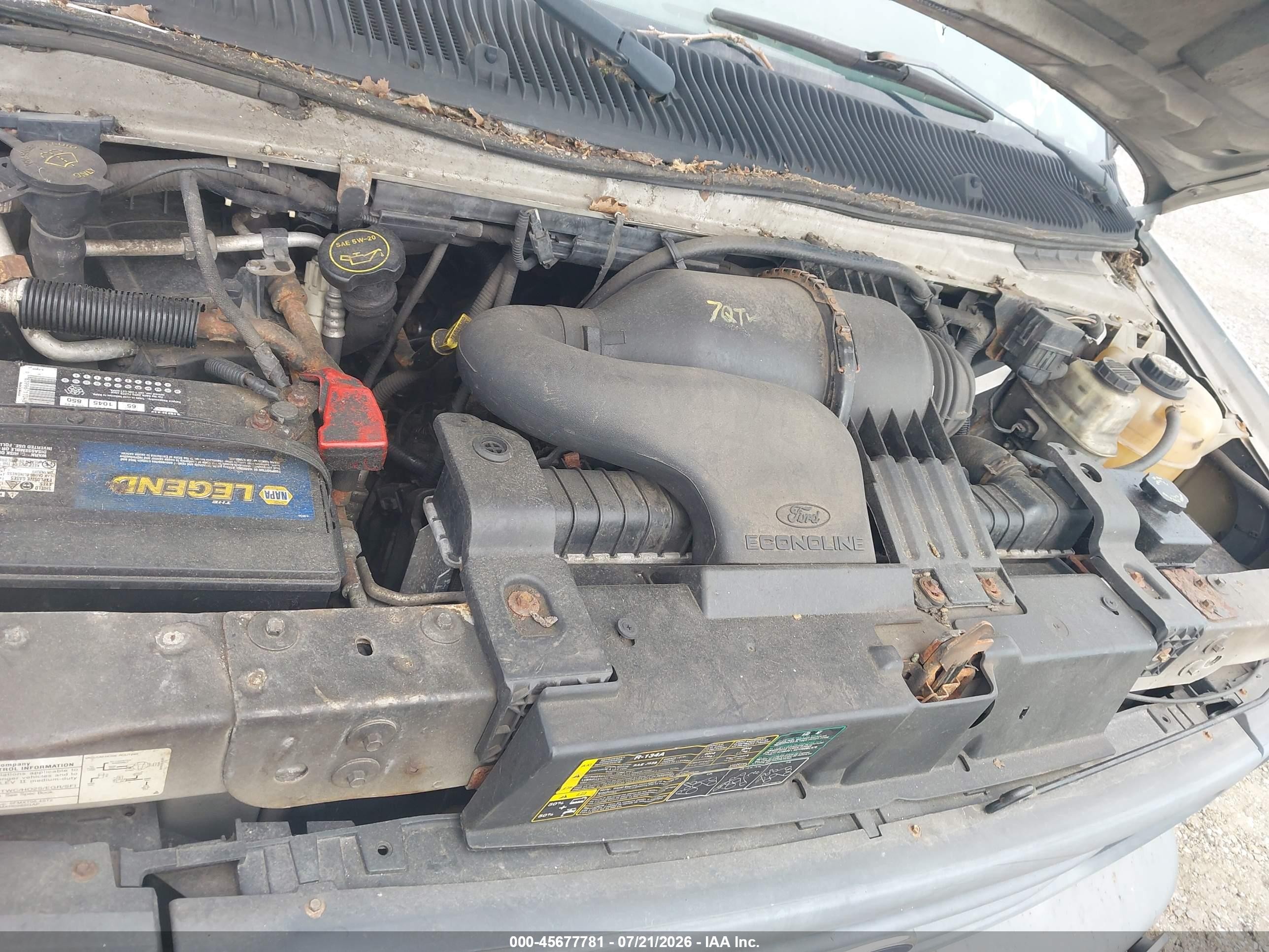 2006 Ford E-350 Super Duty Xl/xlt Gray vin: 1FBSS31L46DB13954