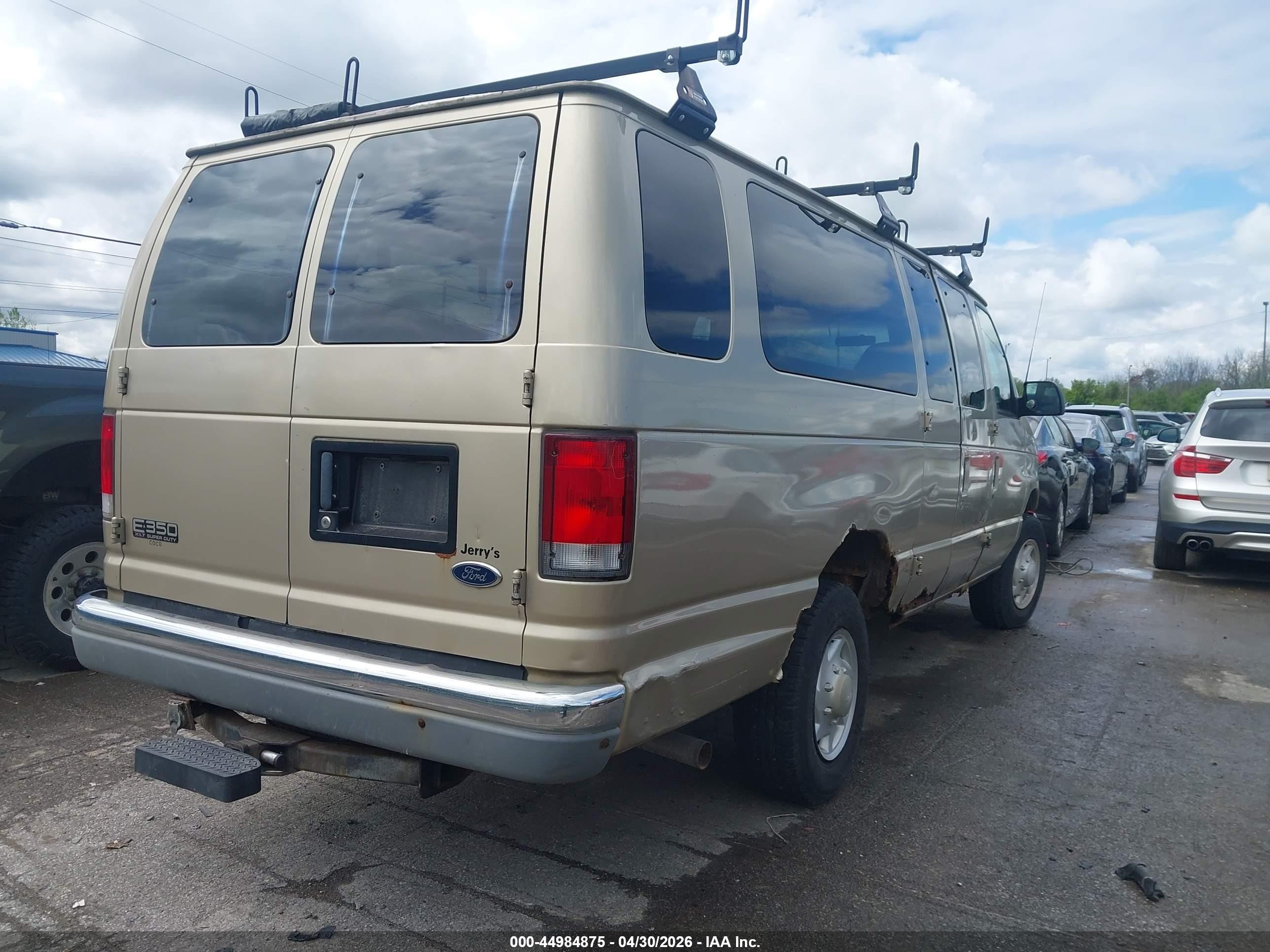 2000 Ford E-350 Super Duty Xl/xlt Gold vin: 1FBSS31L4YHB40647